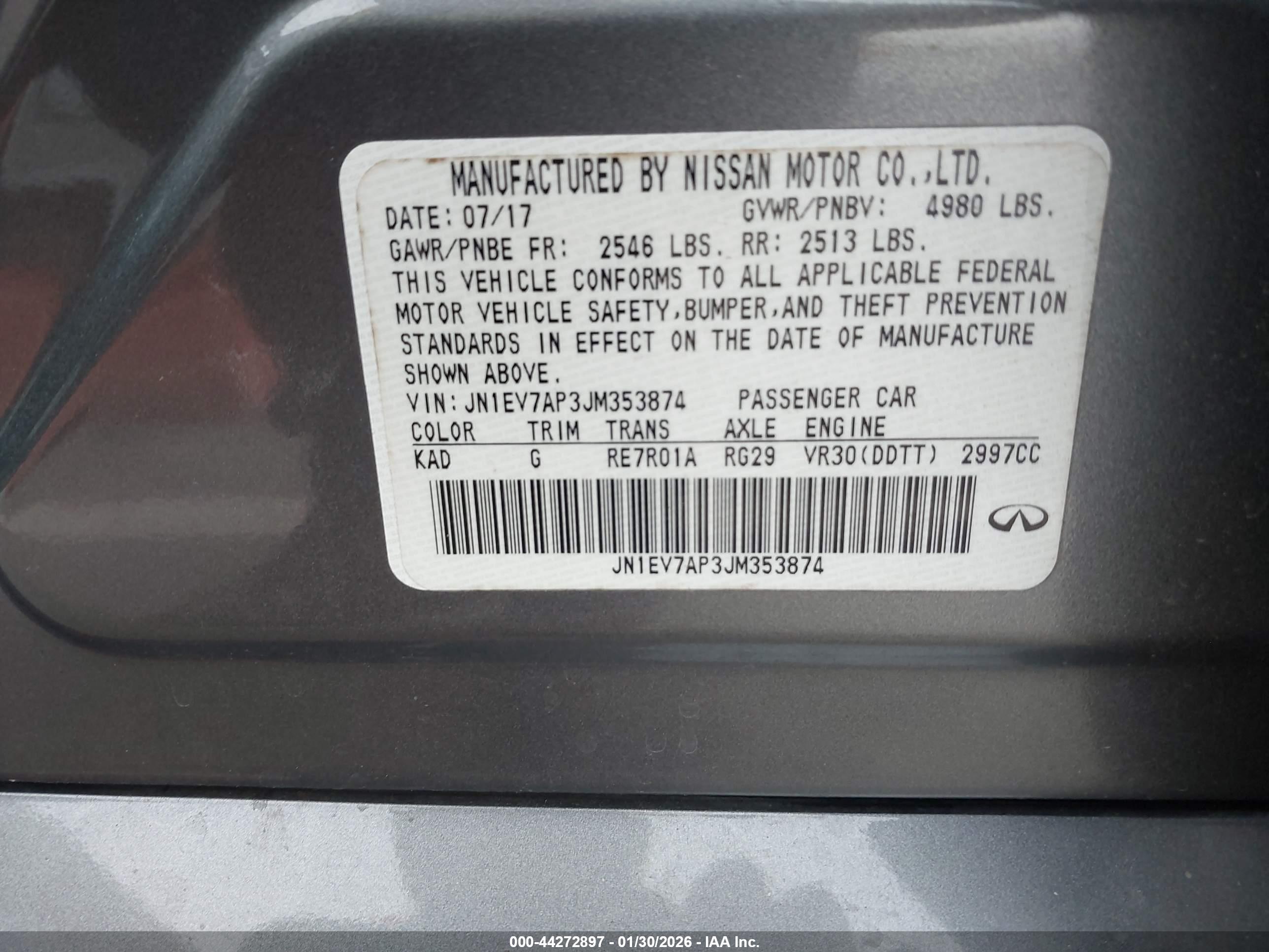 INFINITI Q50 image 9