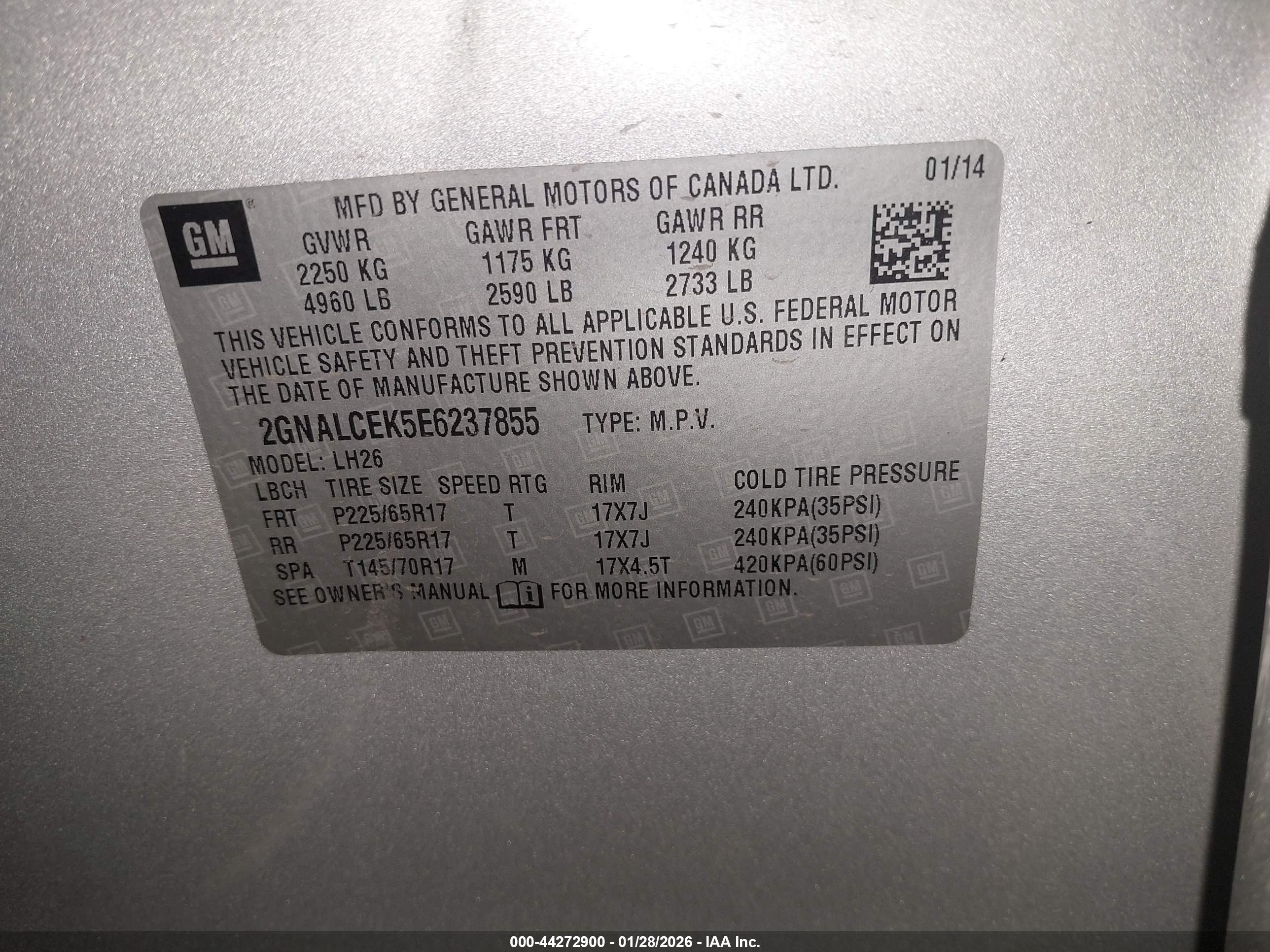 CHEVROLET EQUINOX image 9