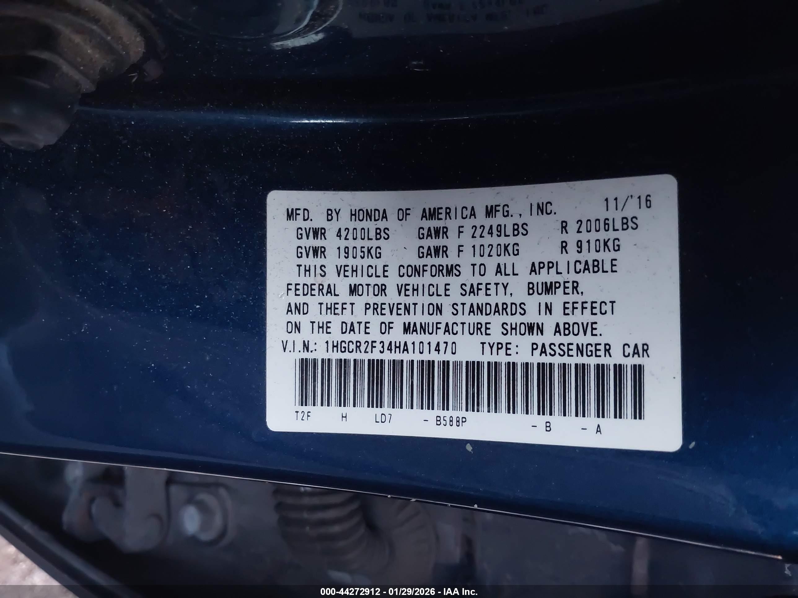 HONDA ACCORD image 9