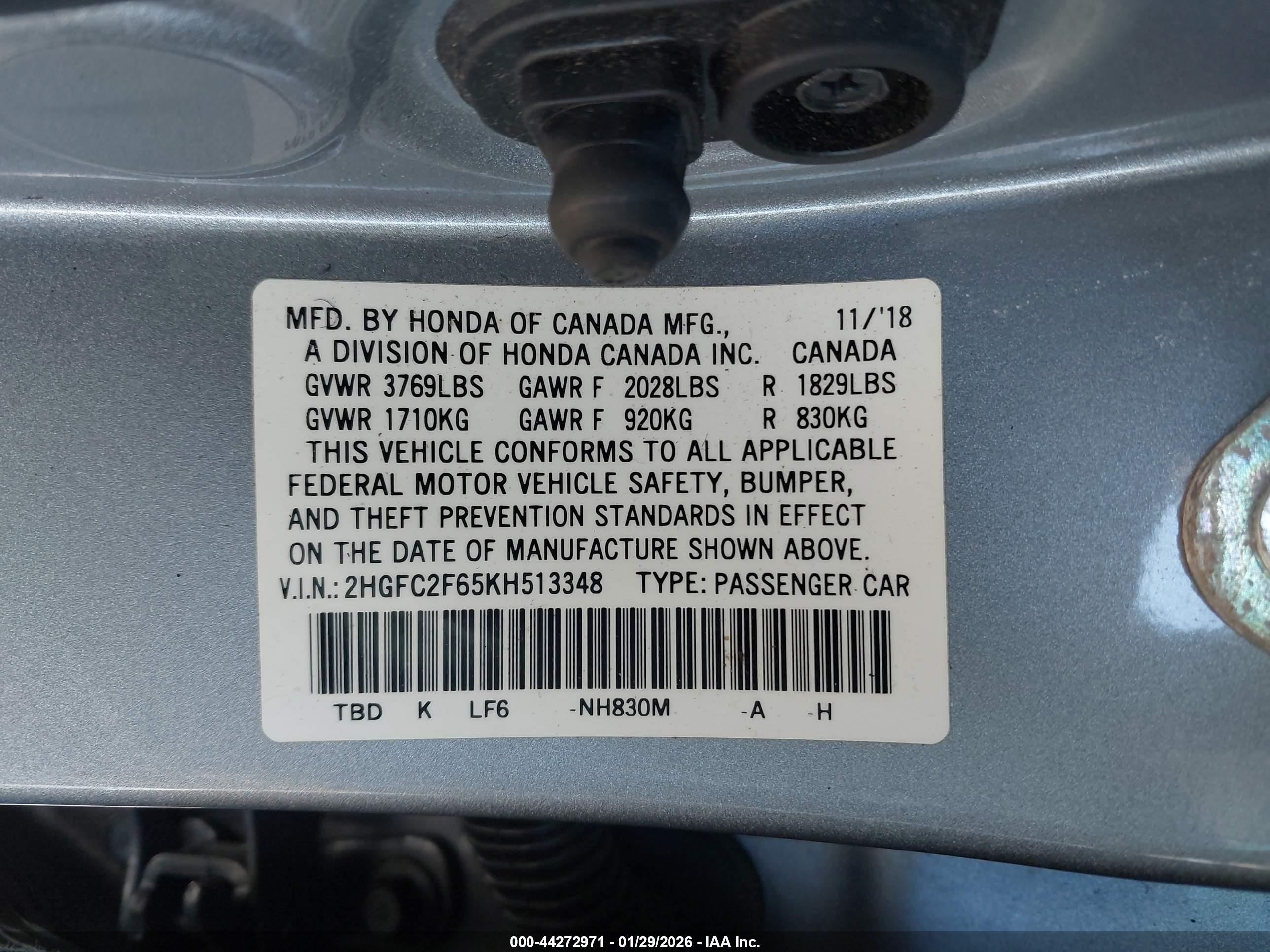 HONDA CIVIC image 9