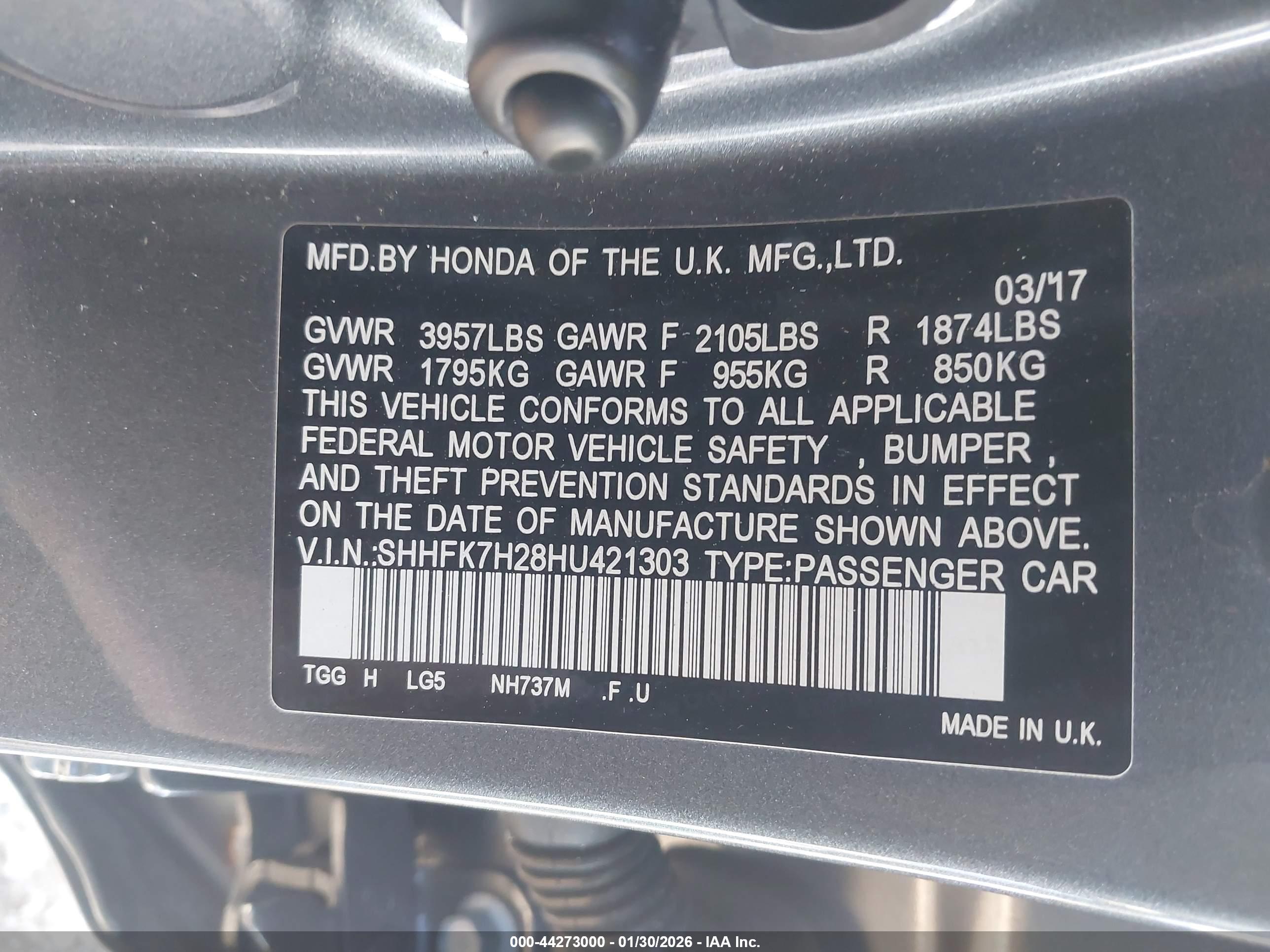 HONDA CIVIC image 9