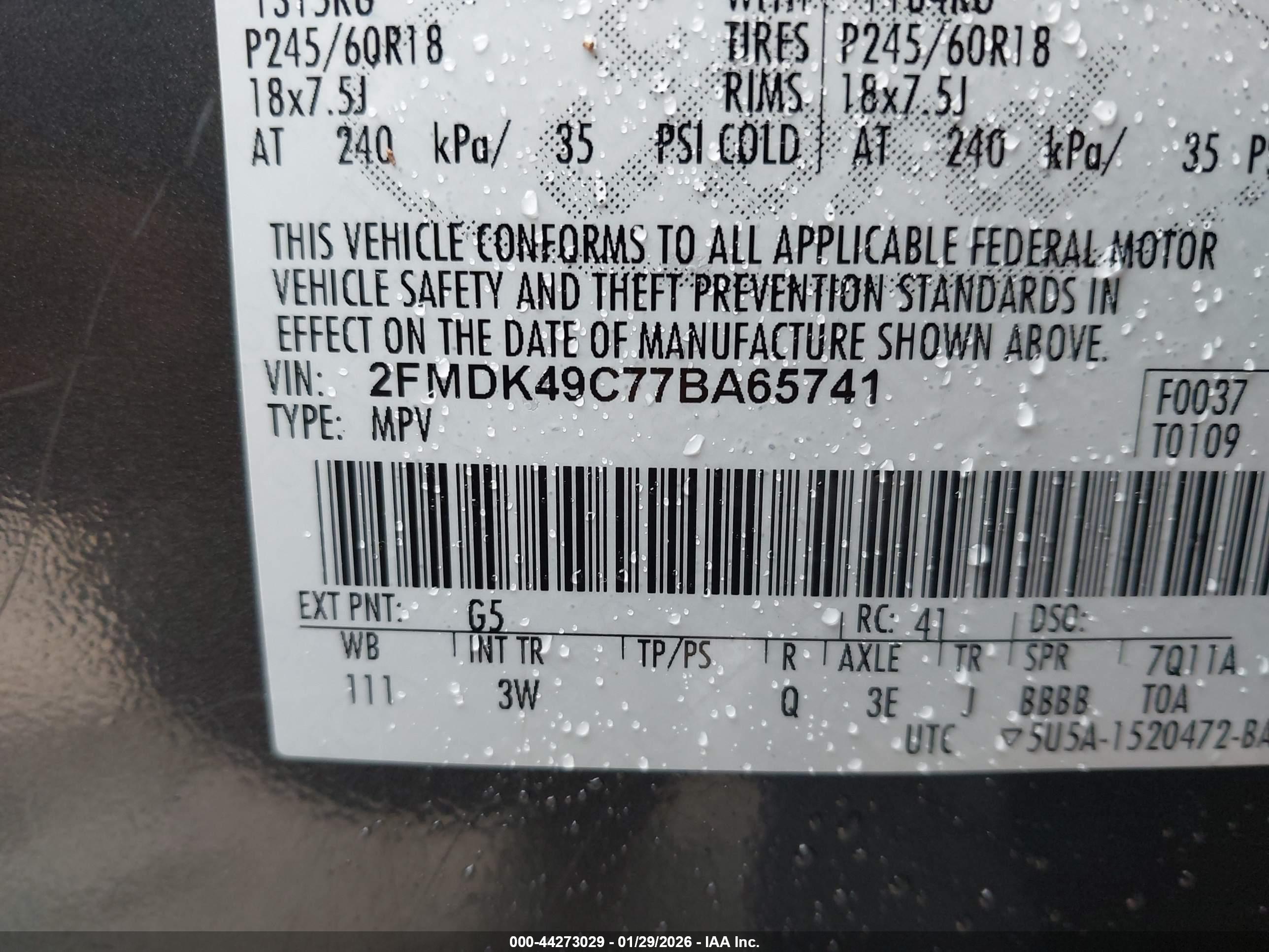 FORD EDGE image 9