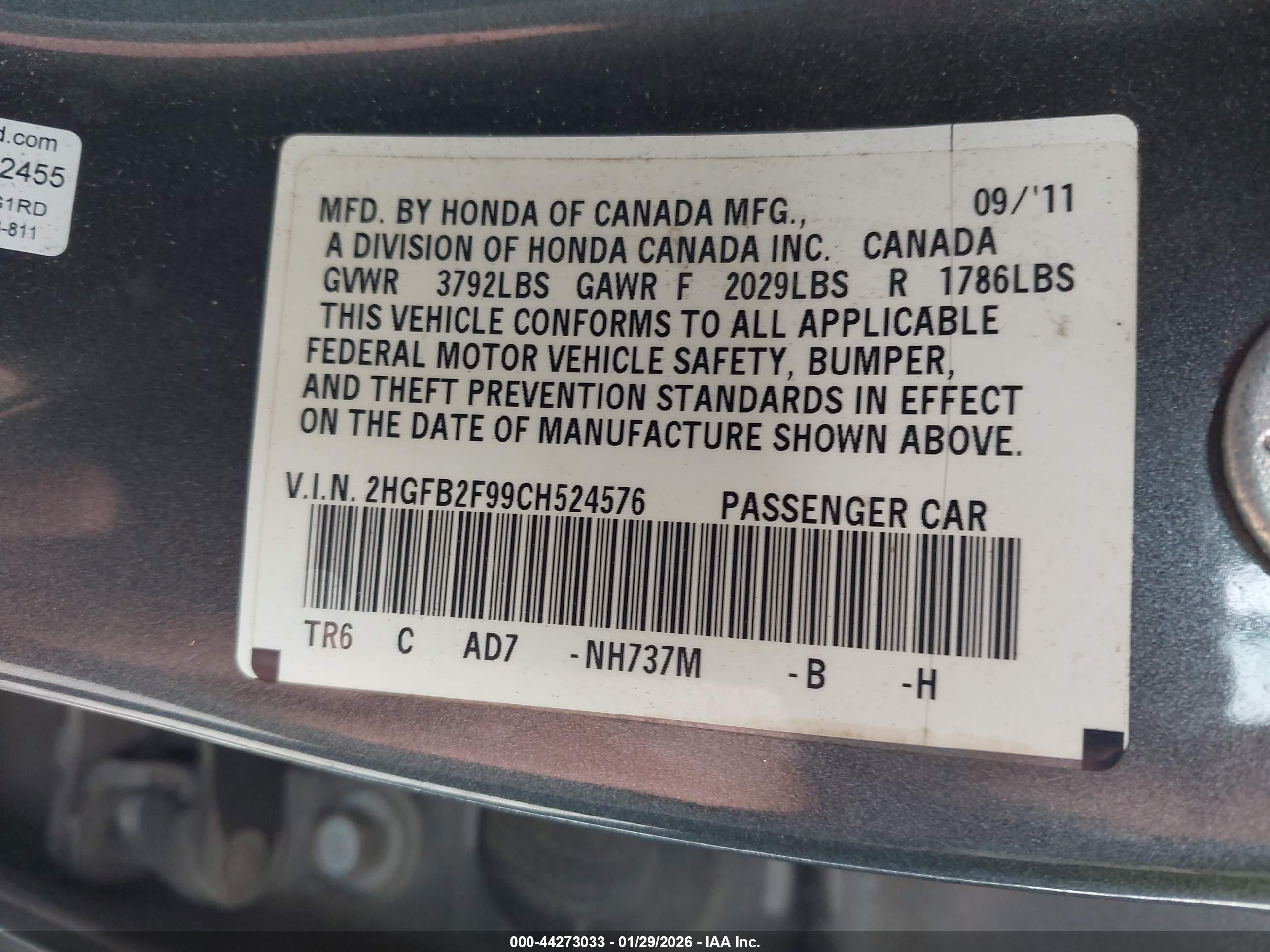 HONDA CIVIC image 9