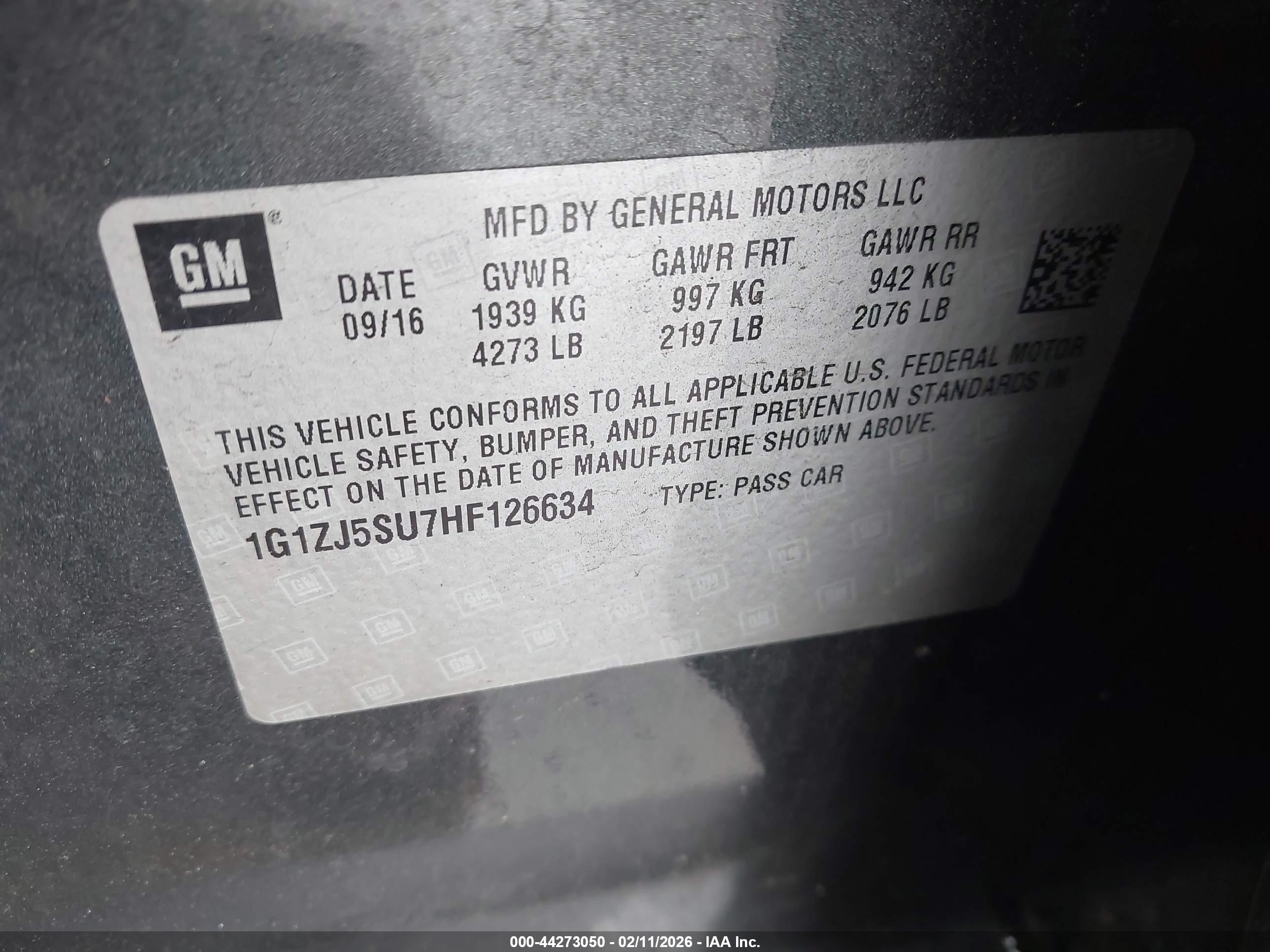 CHEVROLET MALIBU image 9