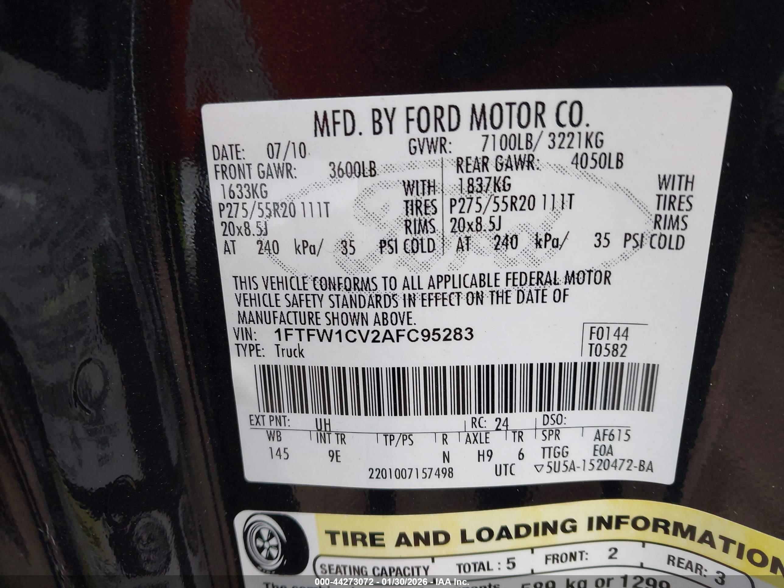 FORD F-150 image 9