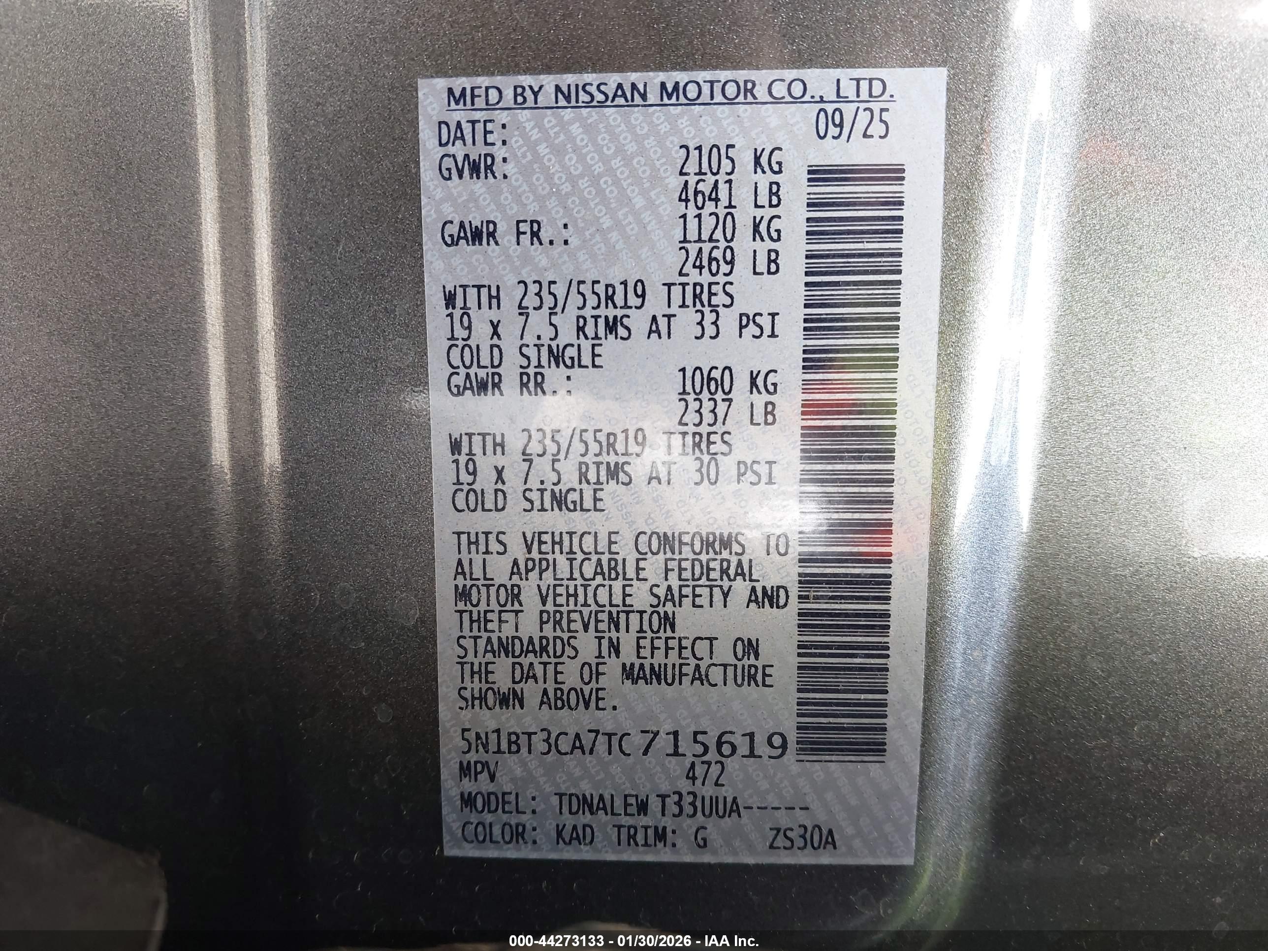 NISSAN ROGUE image 9