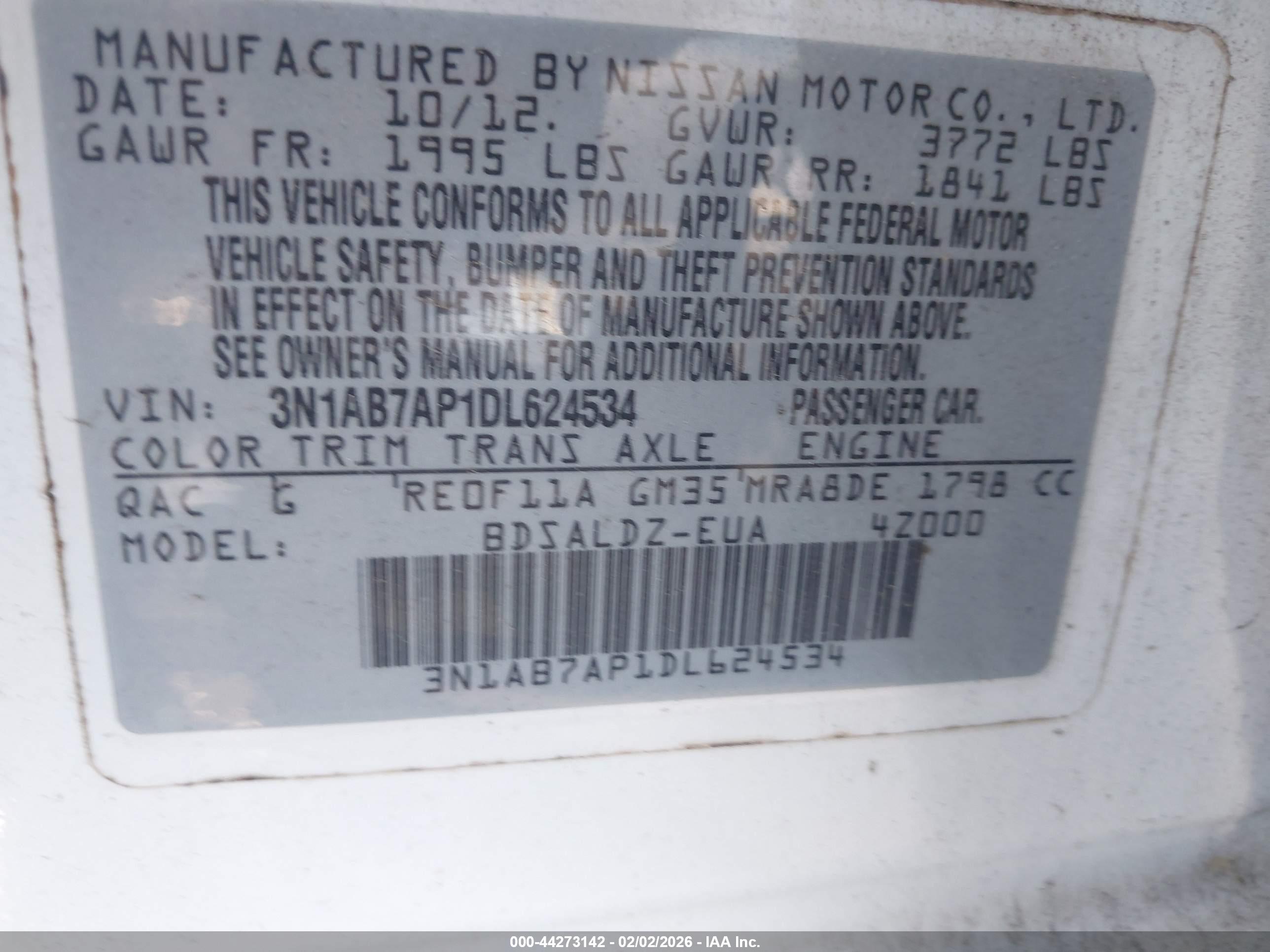 NISSAN SENTRA image 9