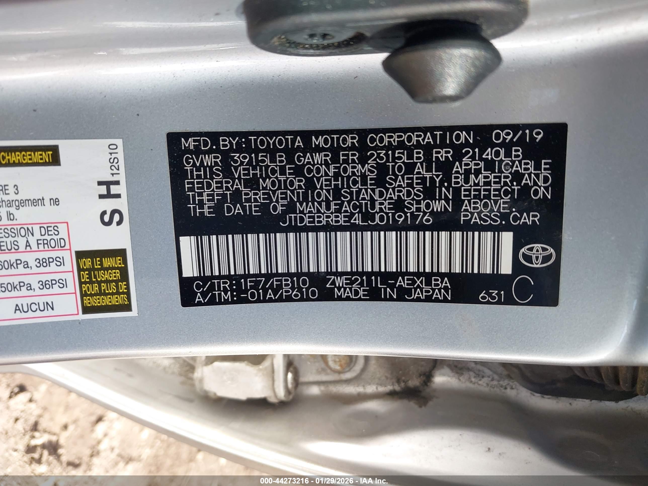 TOYOTA COROLLA image 9