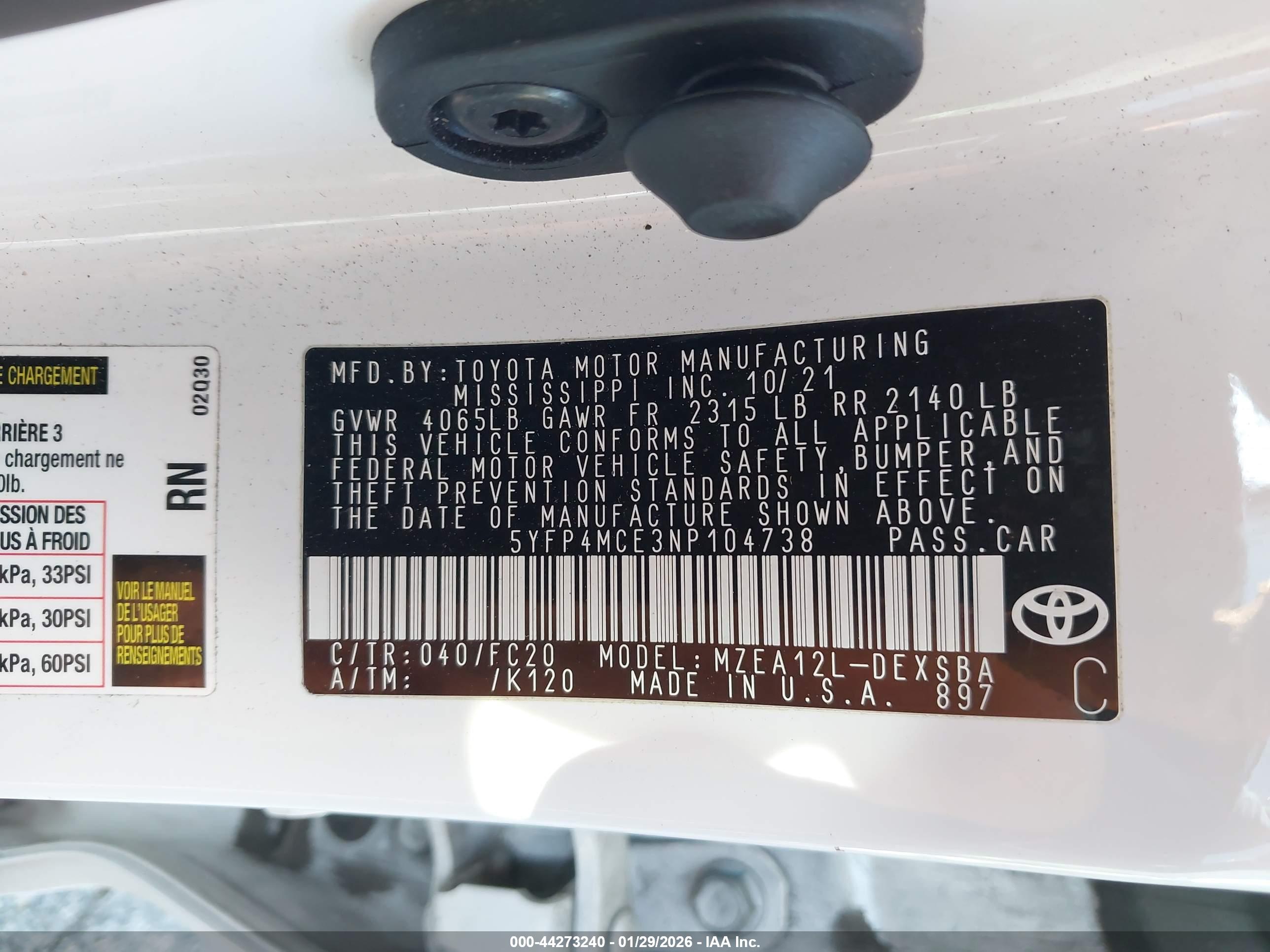 TOYOTA COROLLA image 9