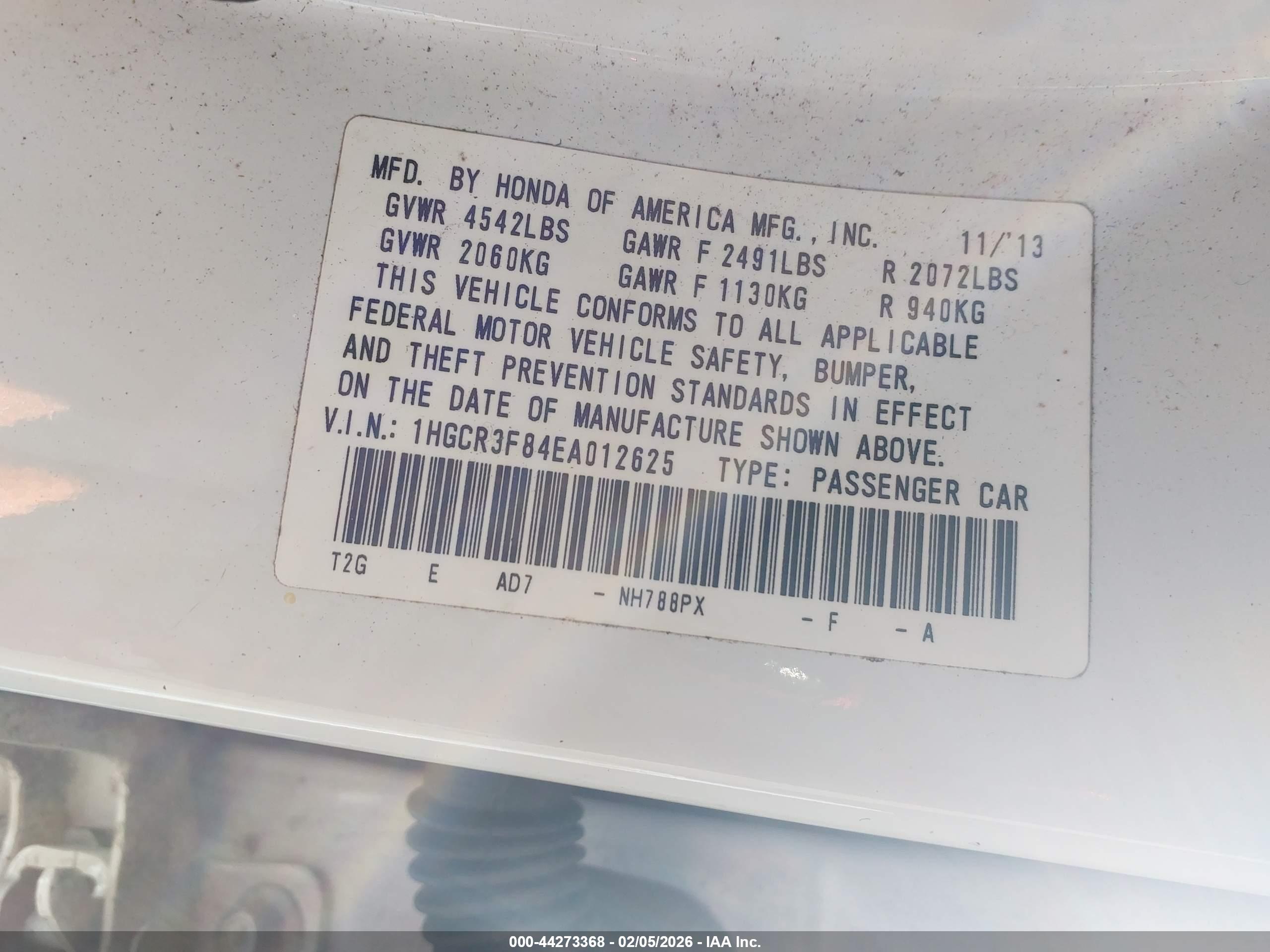 HONDA ACCORD image 9