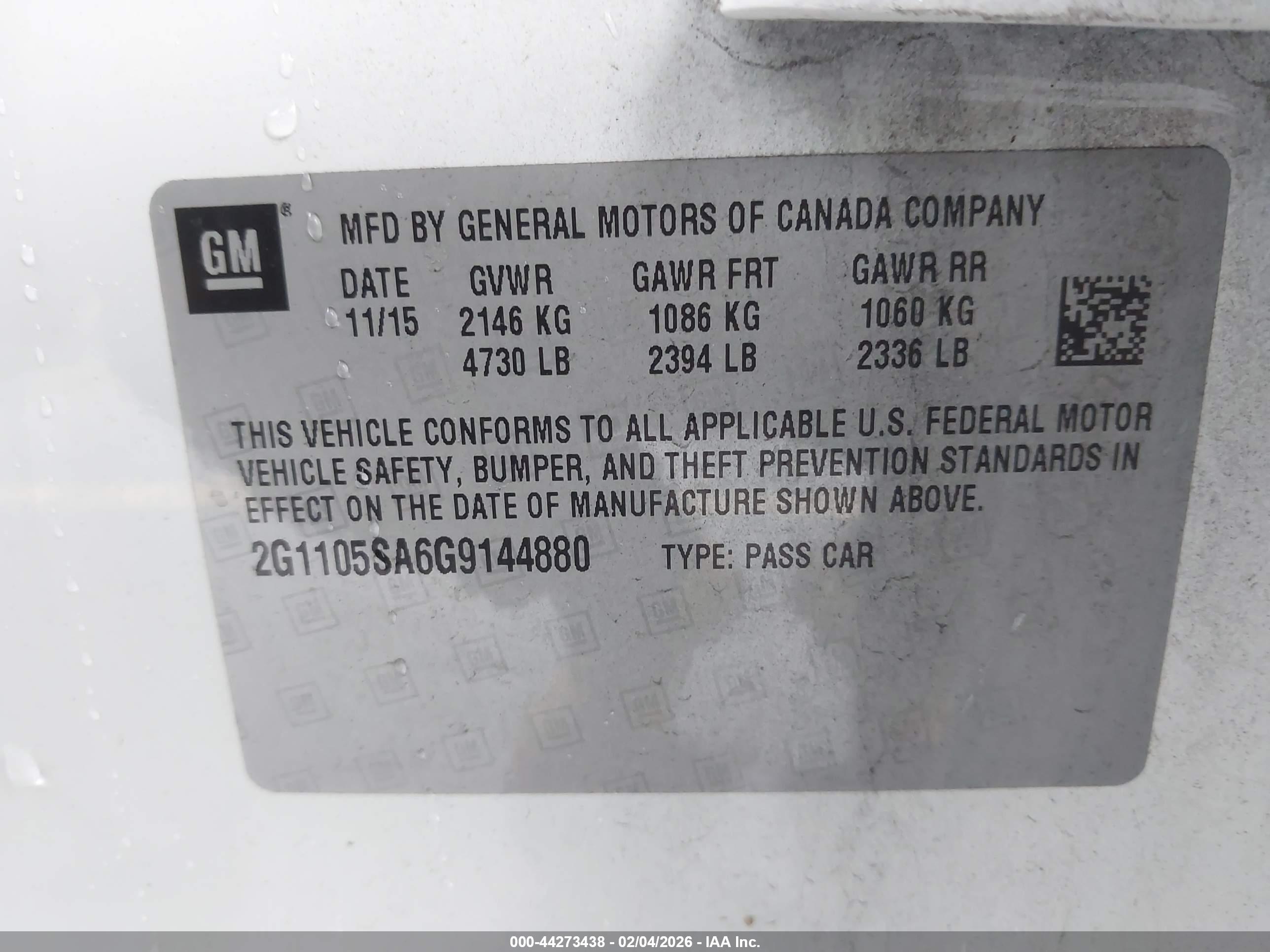 CHEVROLET IMPALA image 9