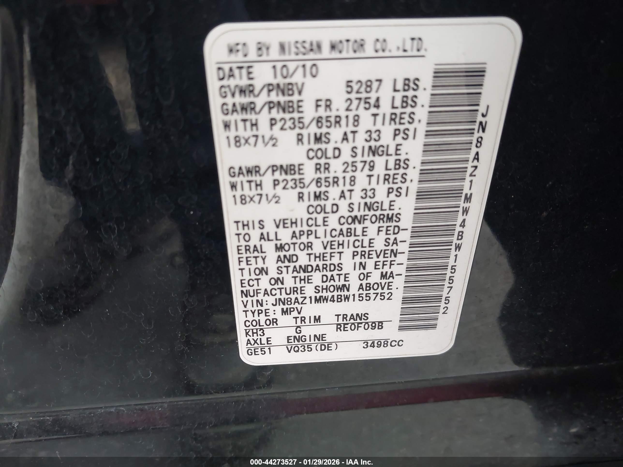 NISSAN MURANO image 9