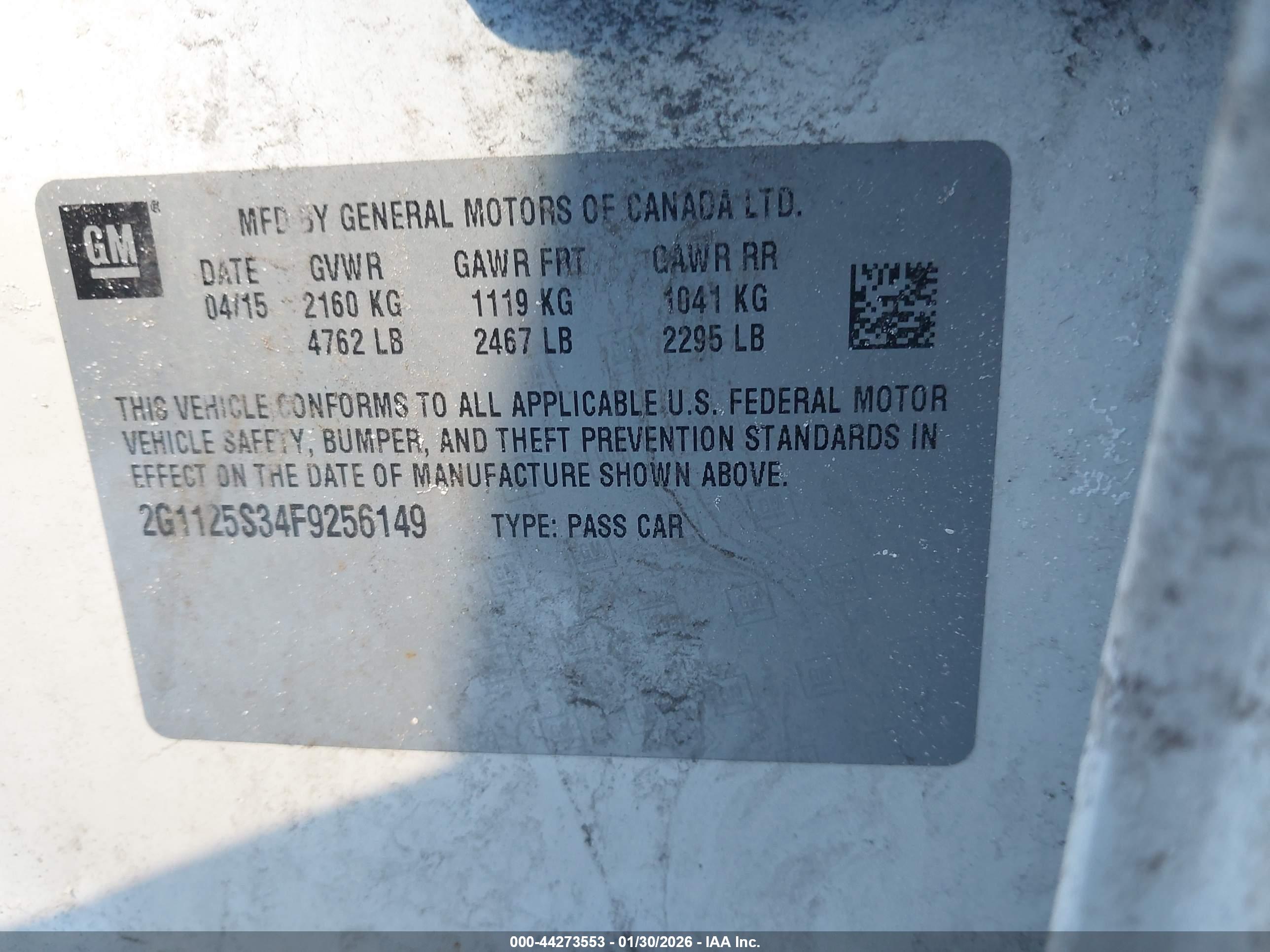 CHEVROLET IMPALA image 9
