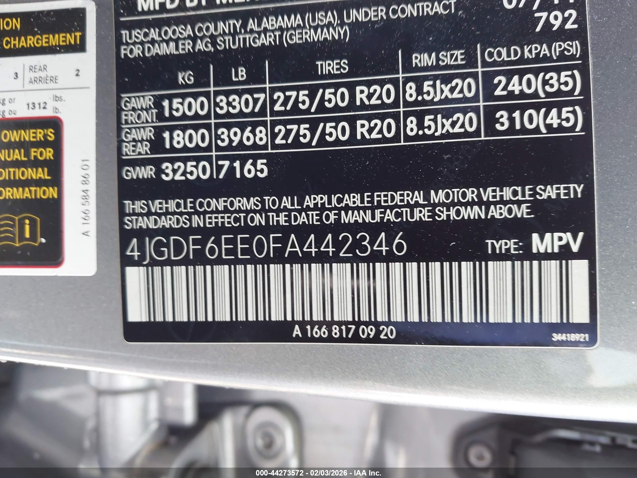 MERCEDES-BENZ GL image 9