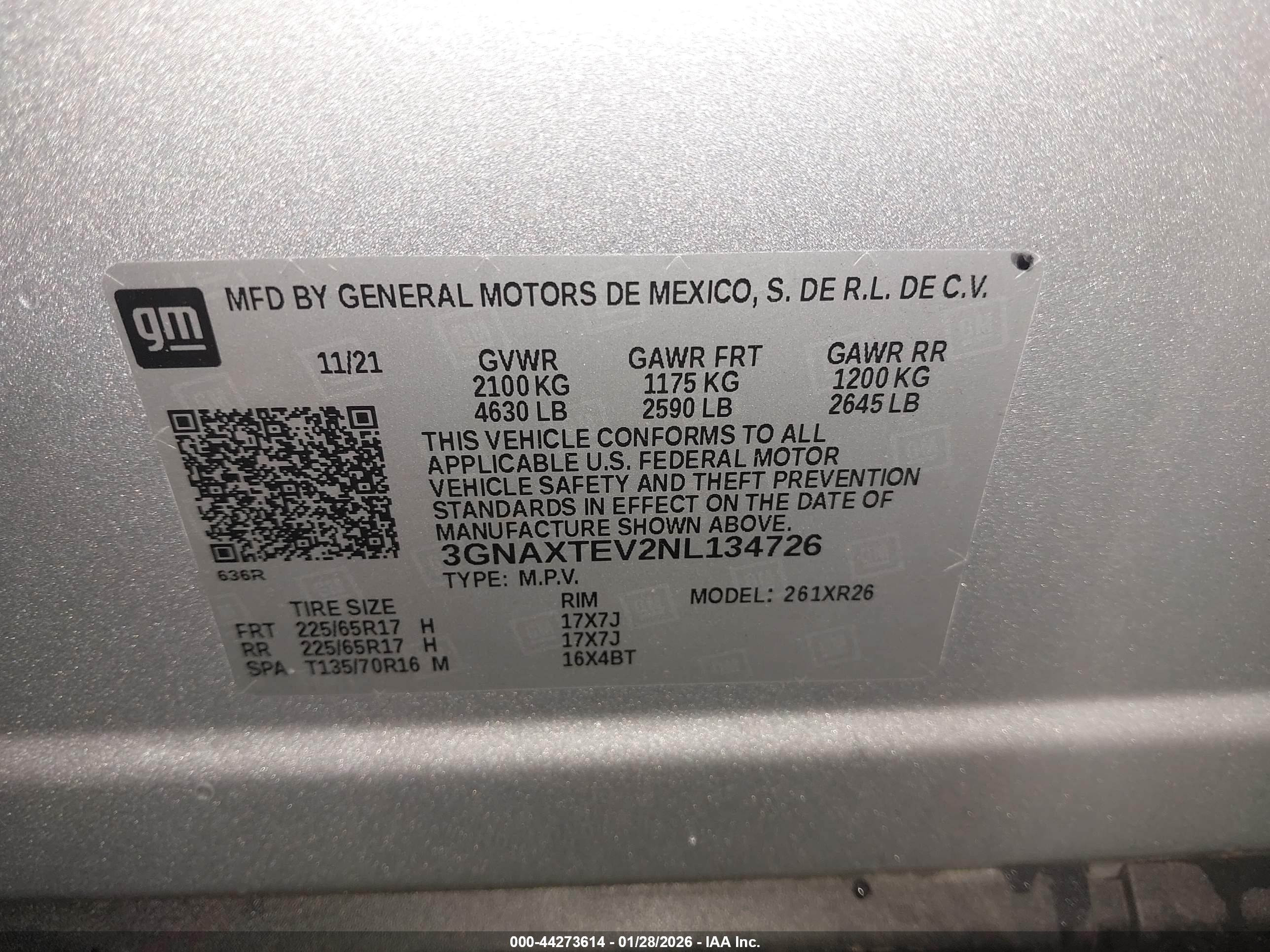 CHEVROLET EQUINOX image 9