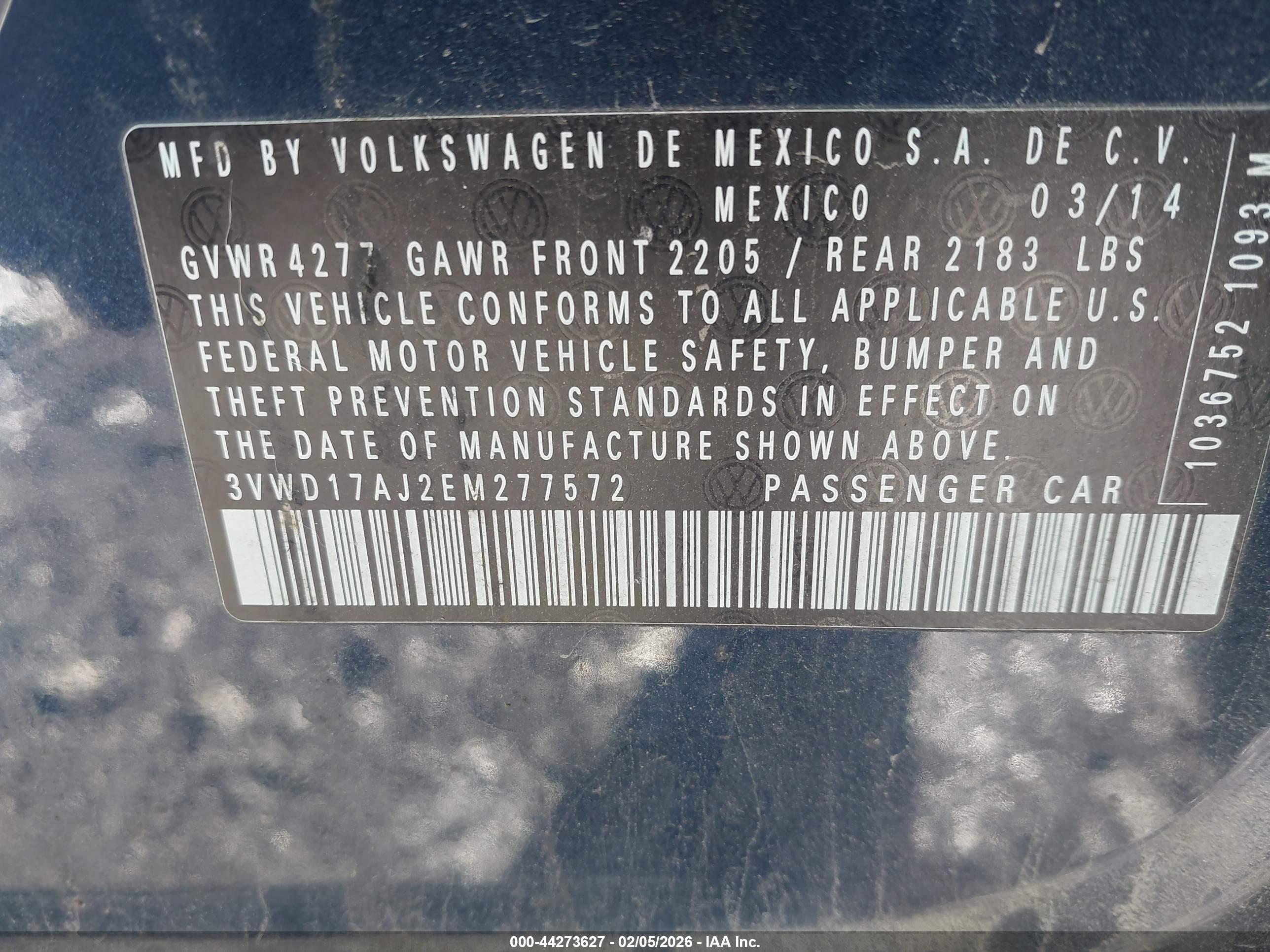 VOLKSWAGEN JETTA image 9