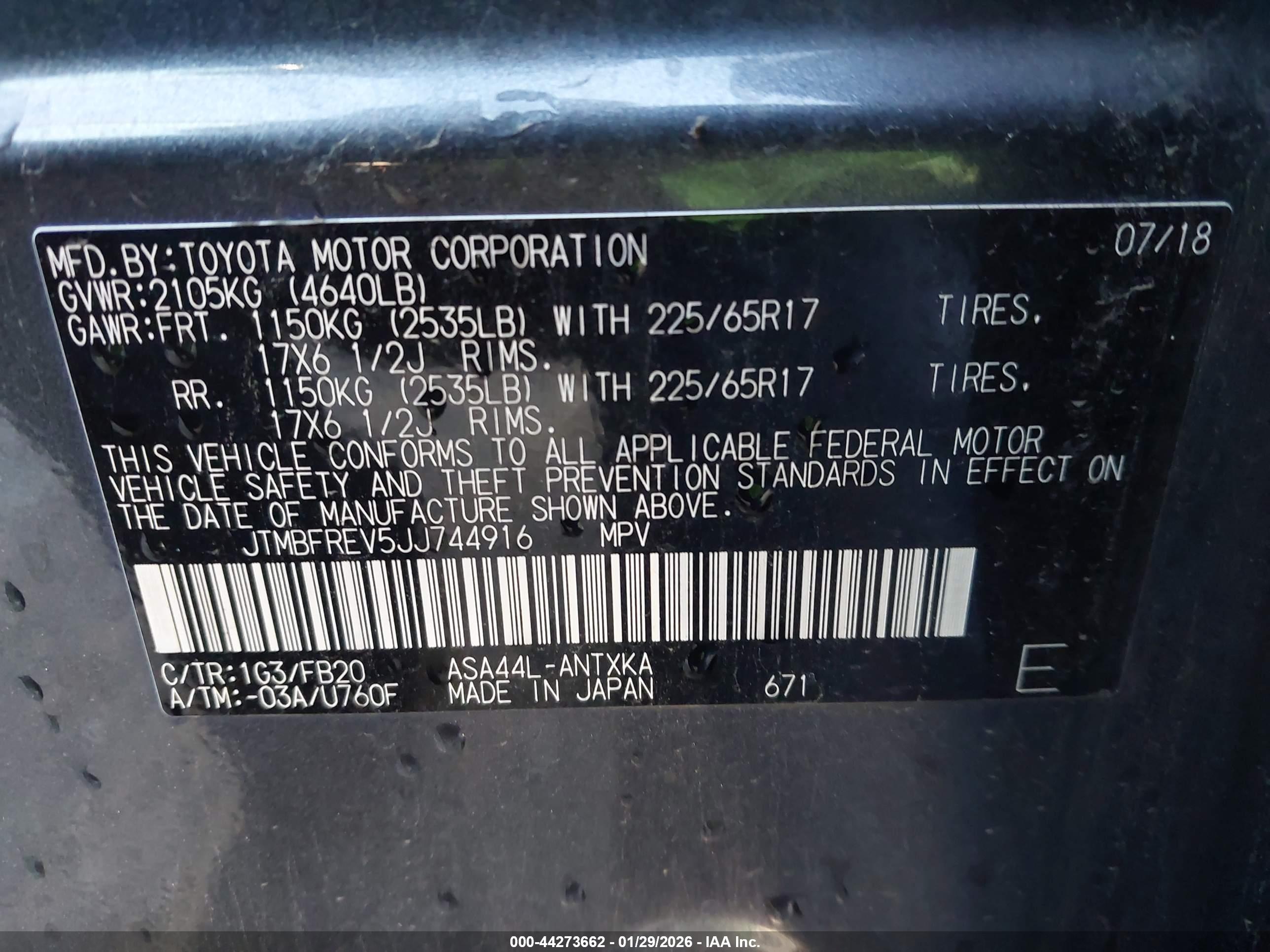 TOYOTA RAV4 image 9