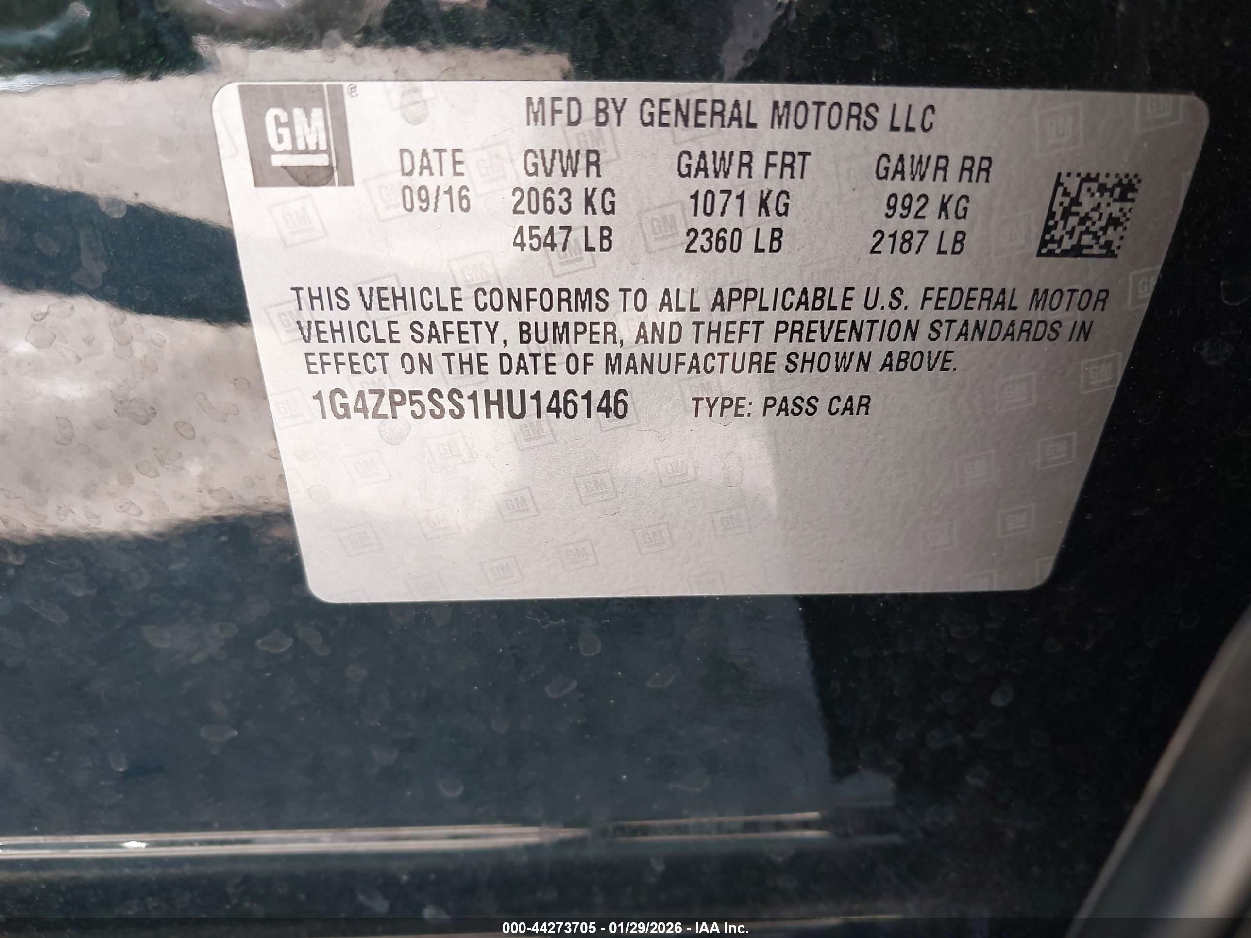 BUICK LACROSSE image 9