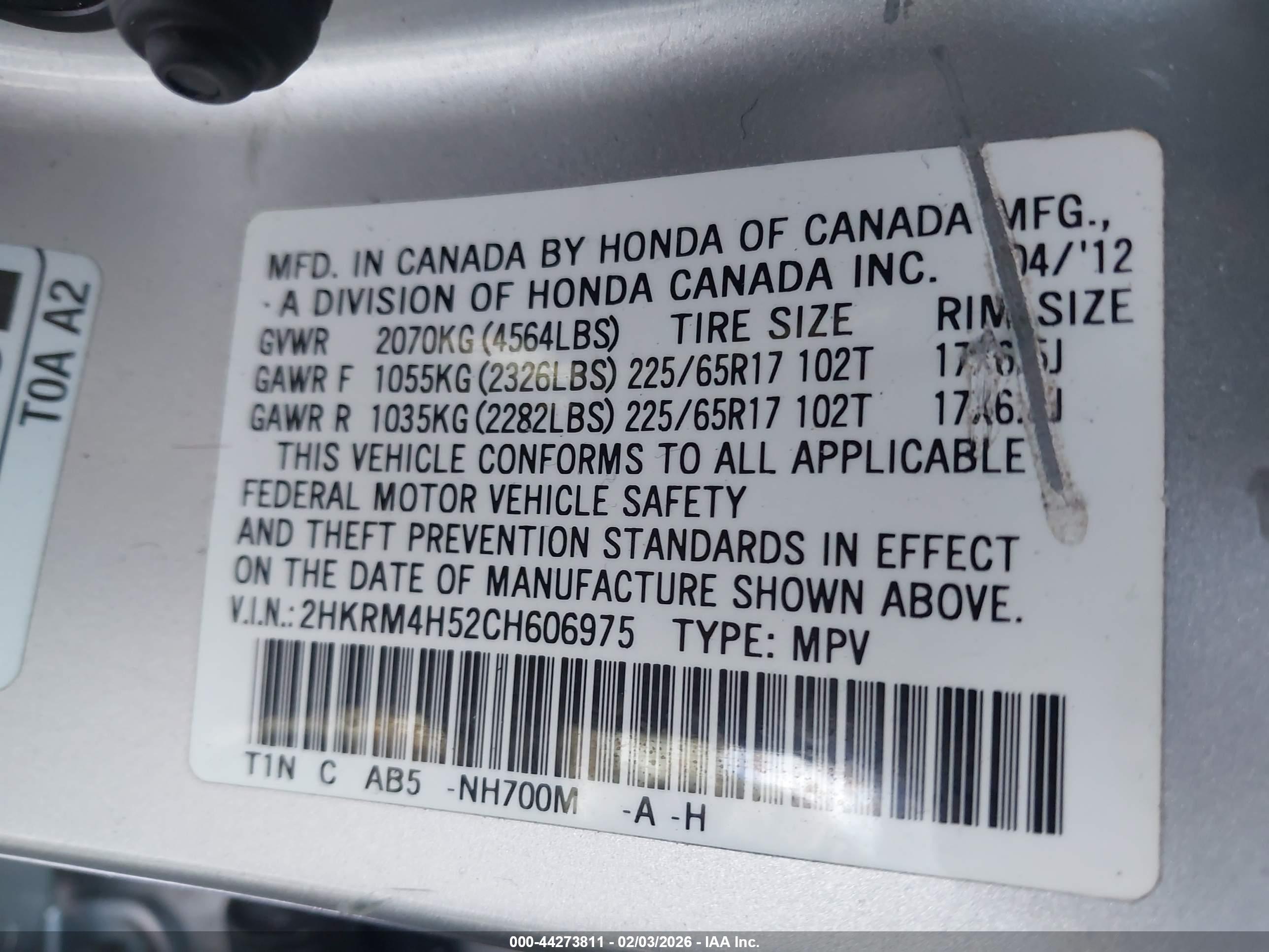 HONDA CR-V image 9