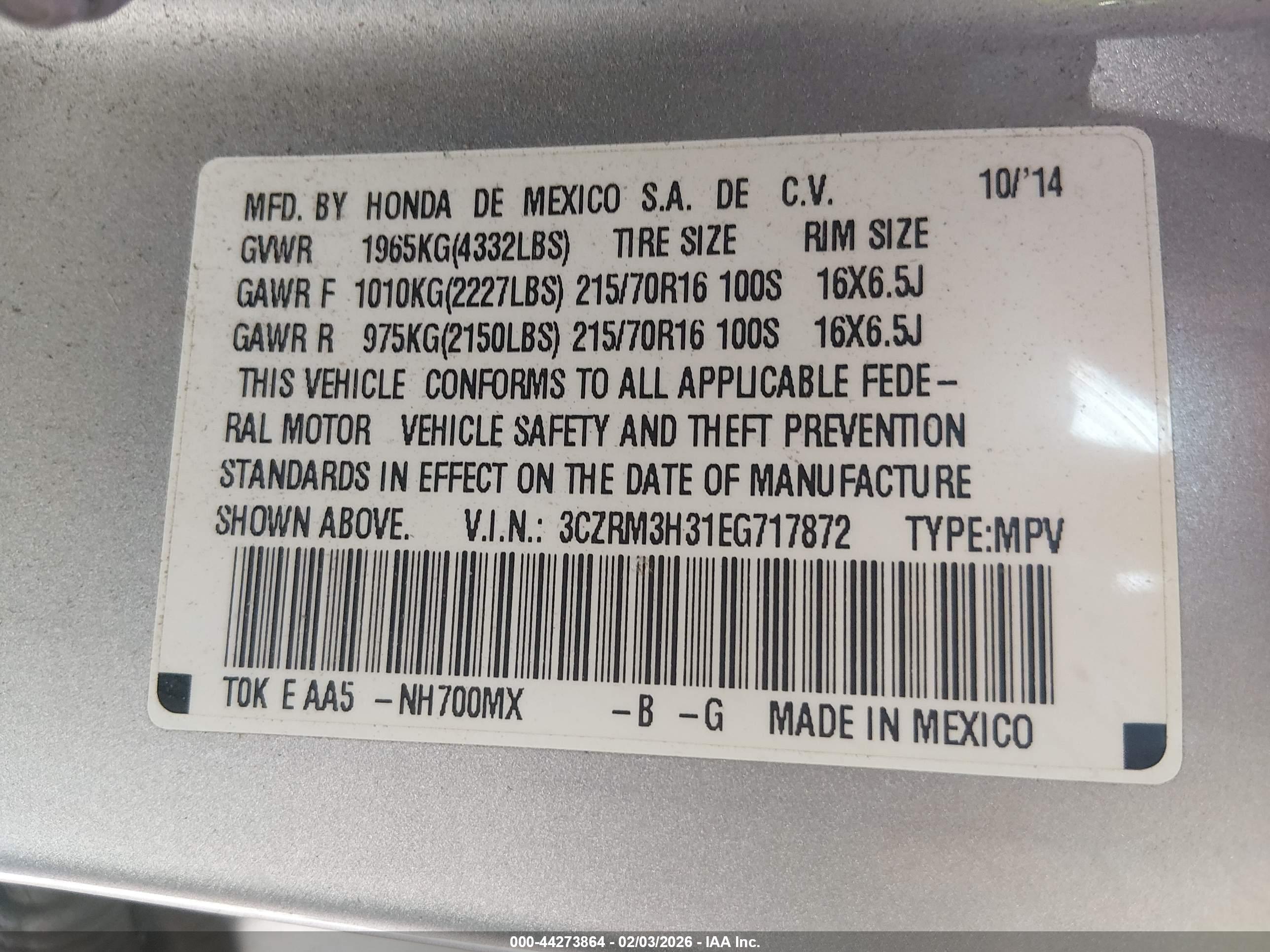 HONDA CR-V image 9