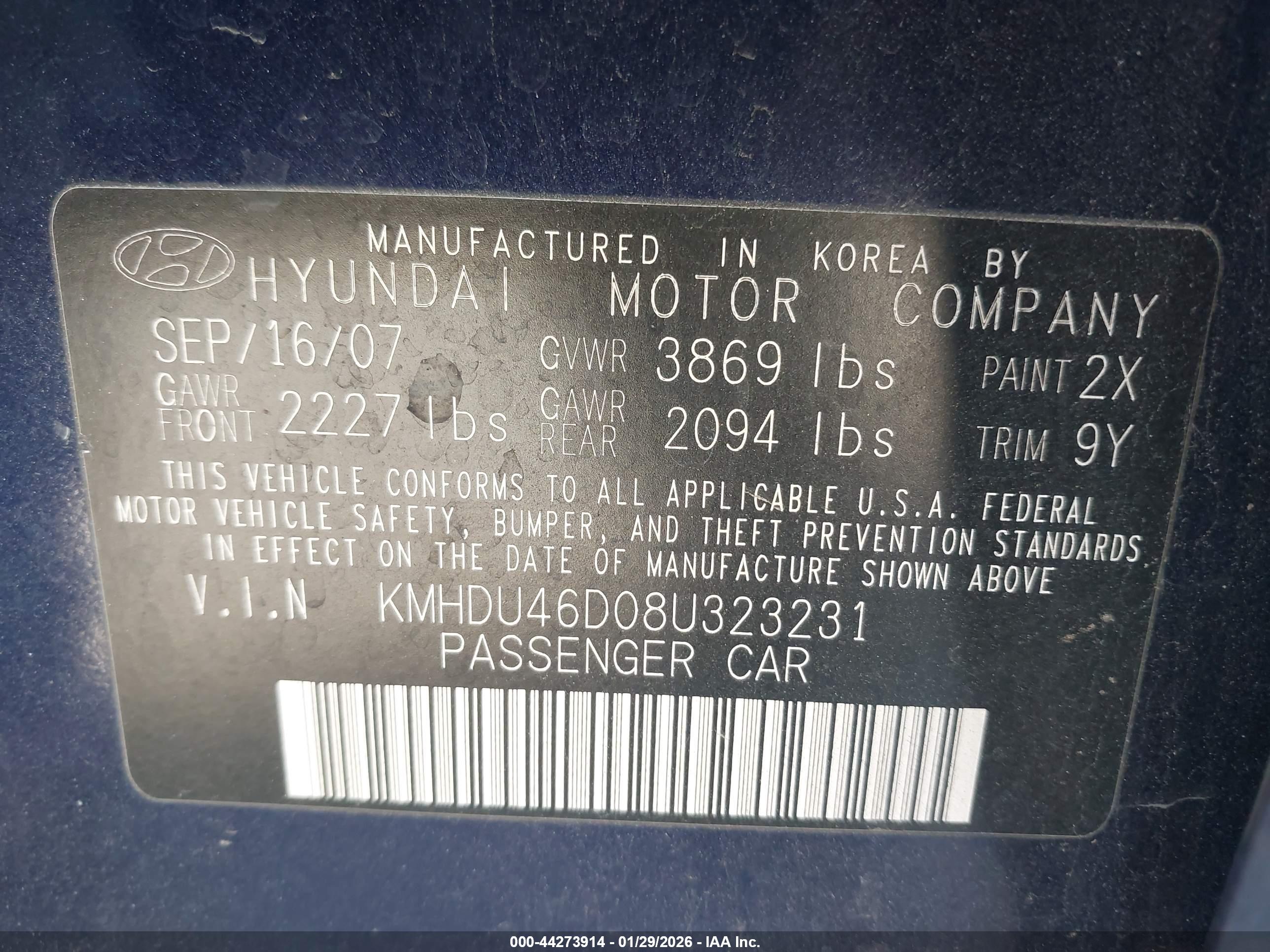 HYUNDAI ELANTRA image 9