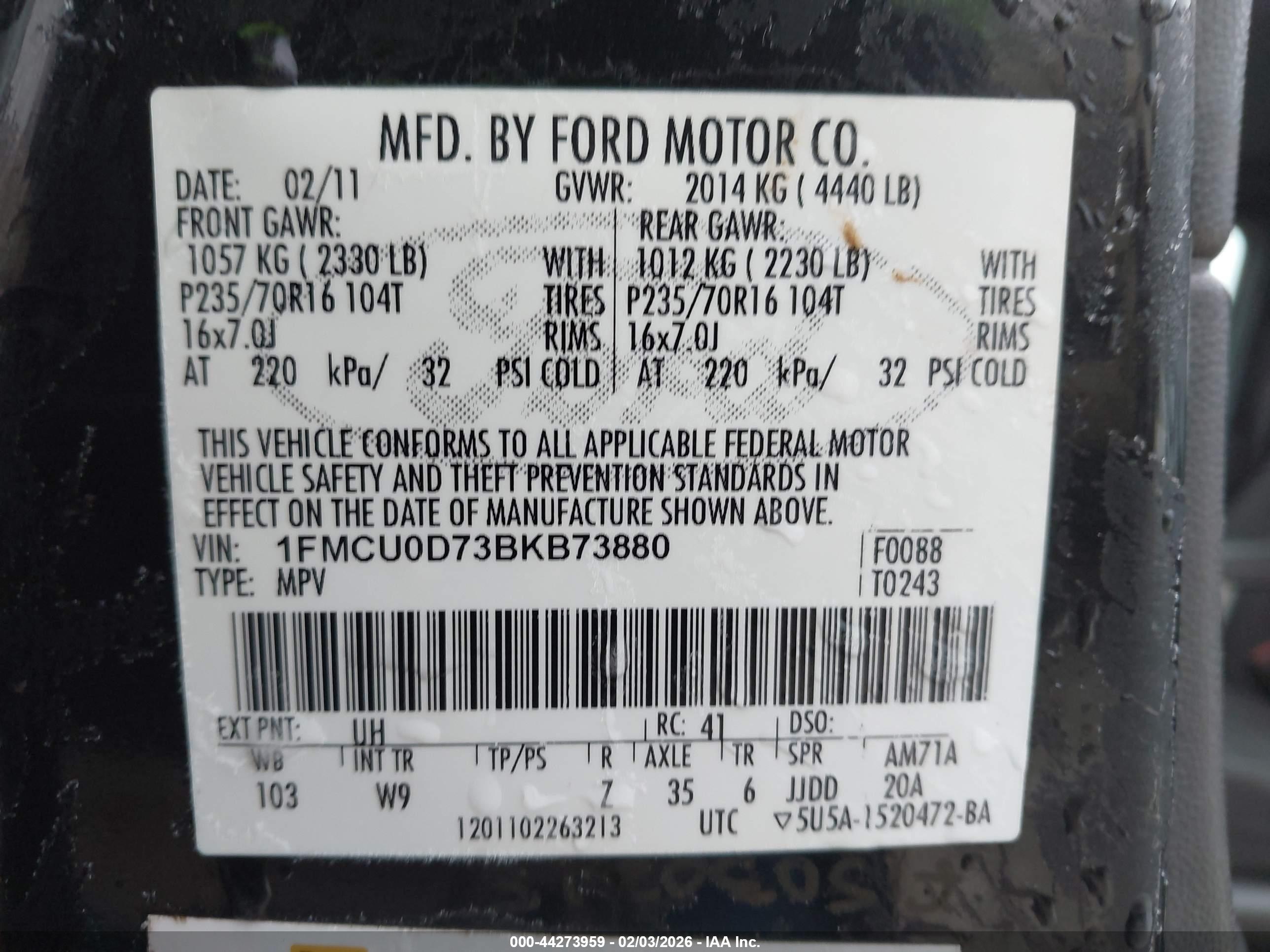 FORD ESCAPE image 9