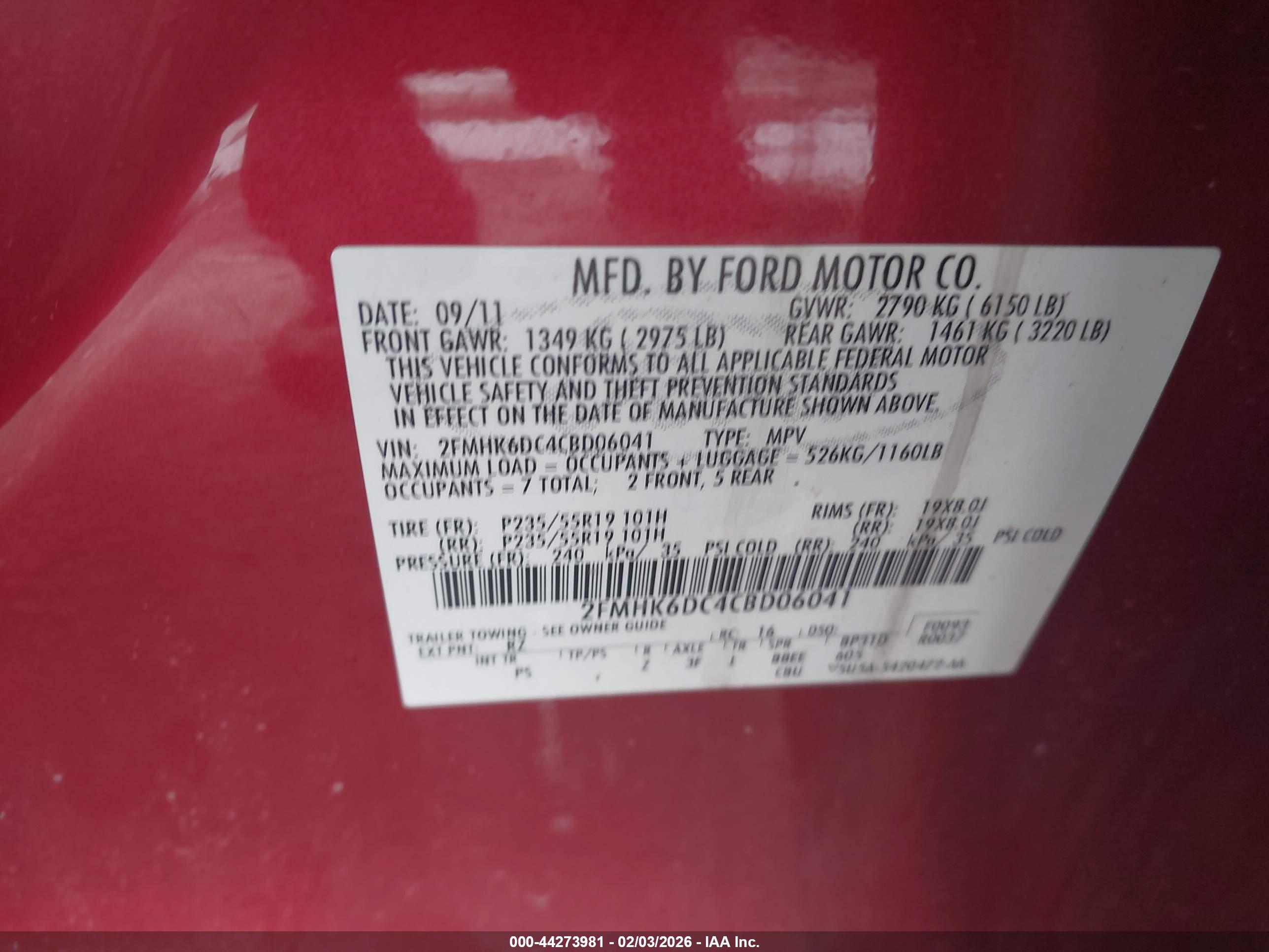 FORD FLEX image 9