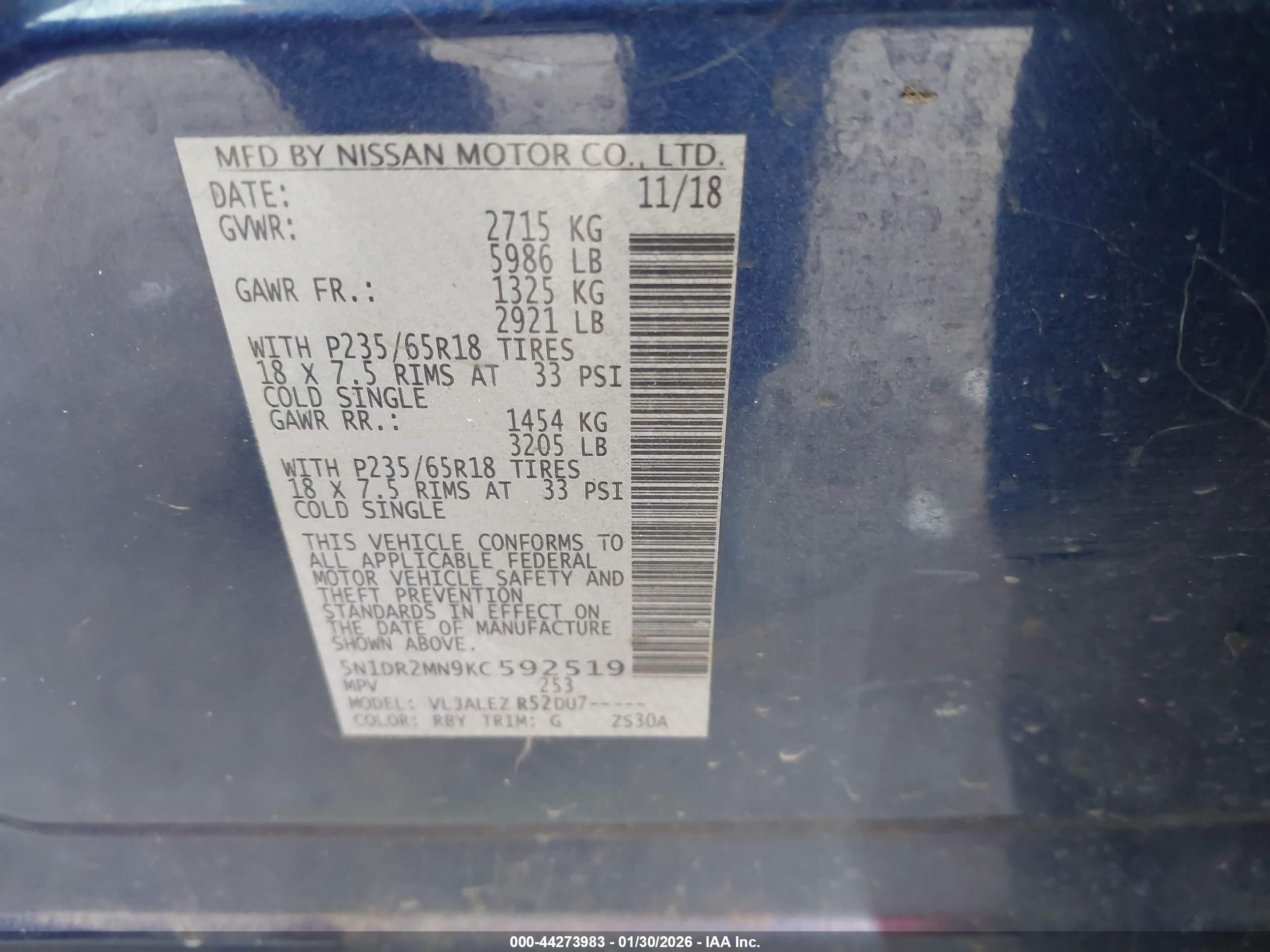 NISSAN PATHFINDER image 9