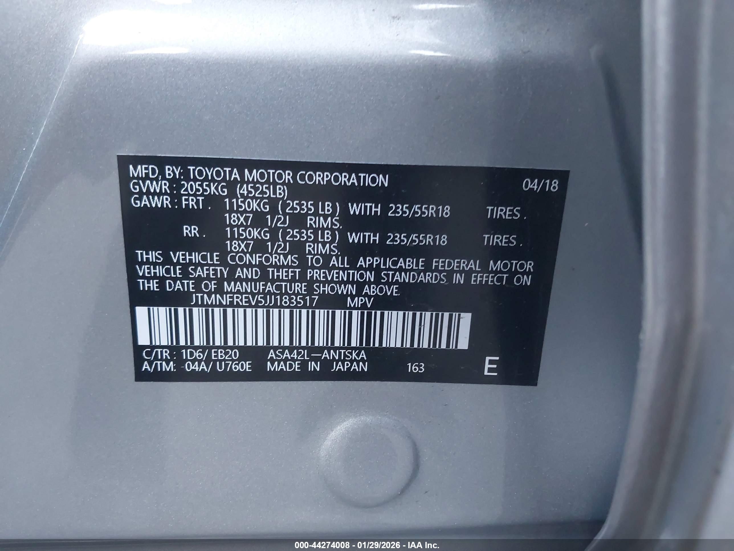TOYOTA RAV4 image 9