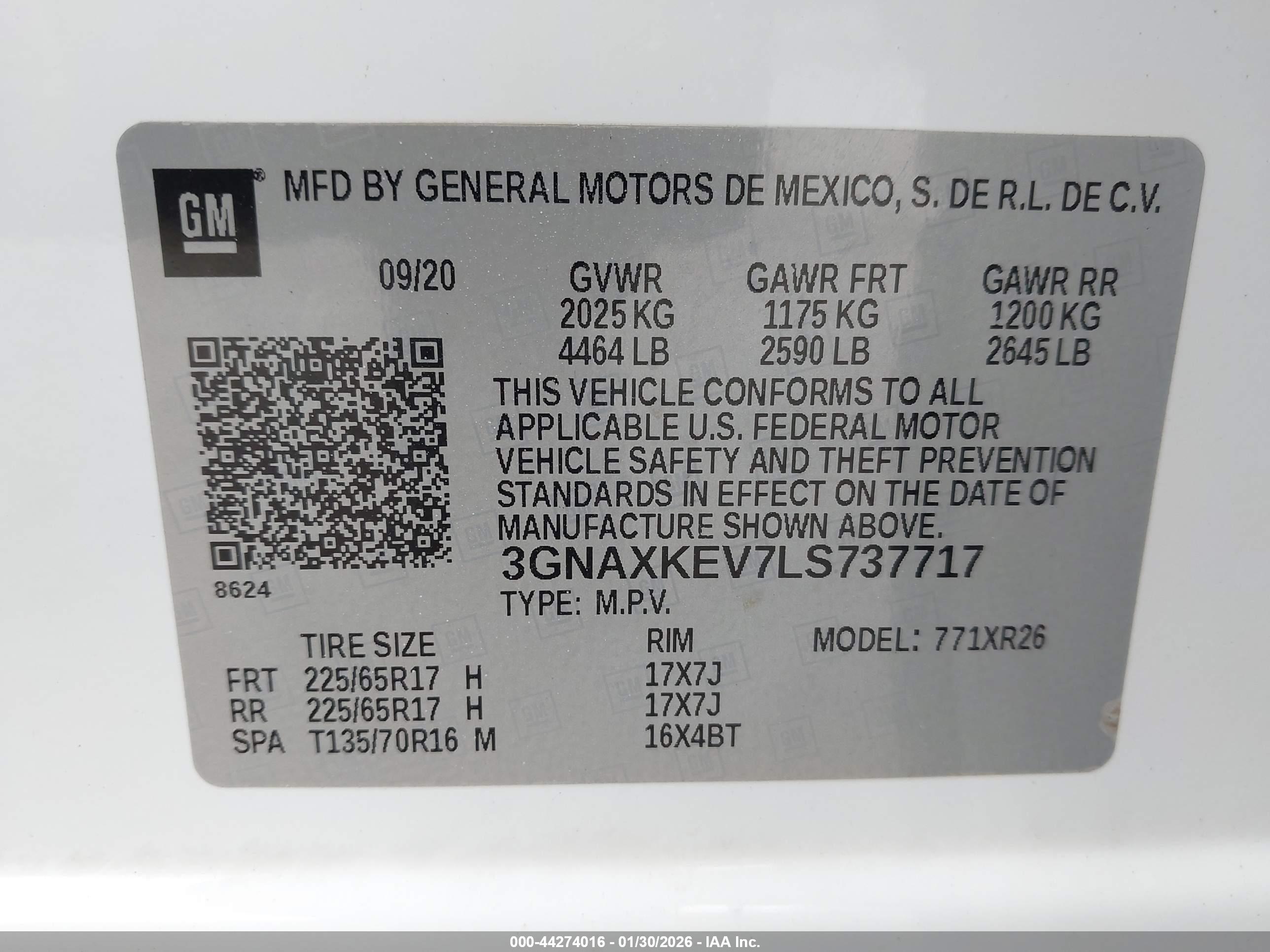 CHEVROLET EQUINOX image 9