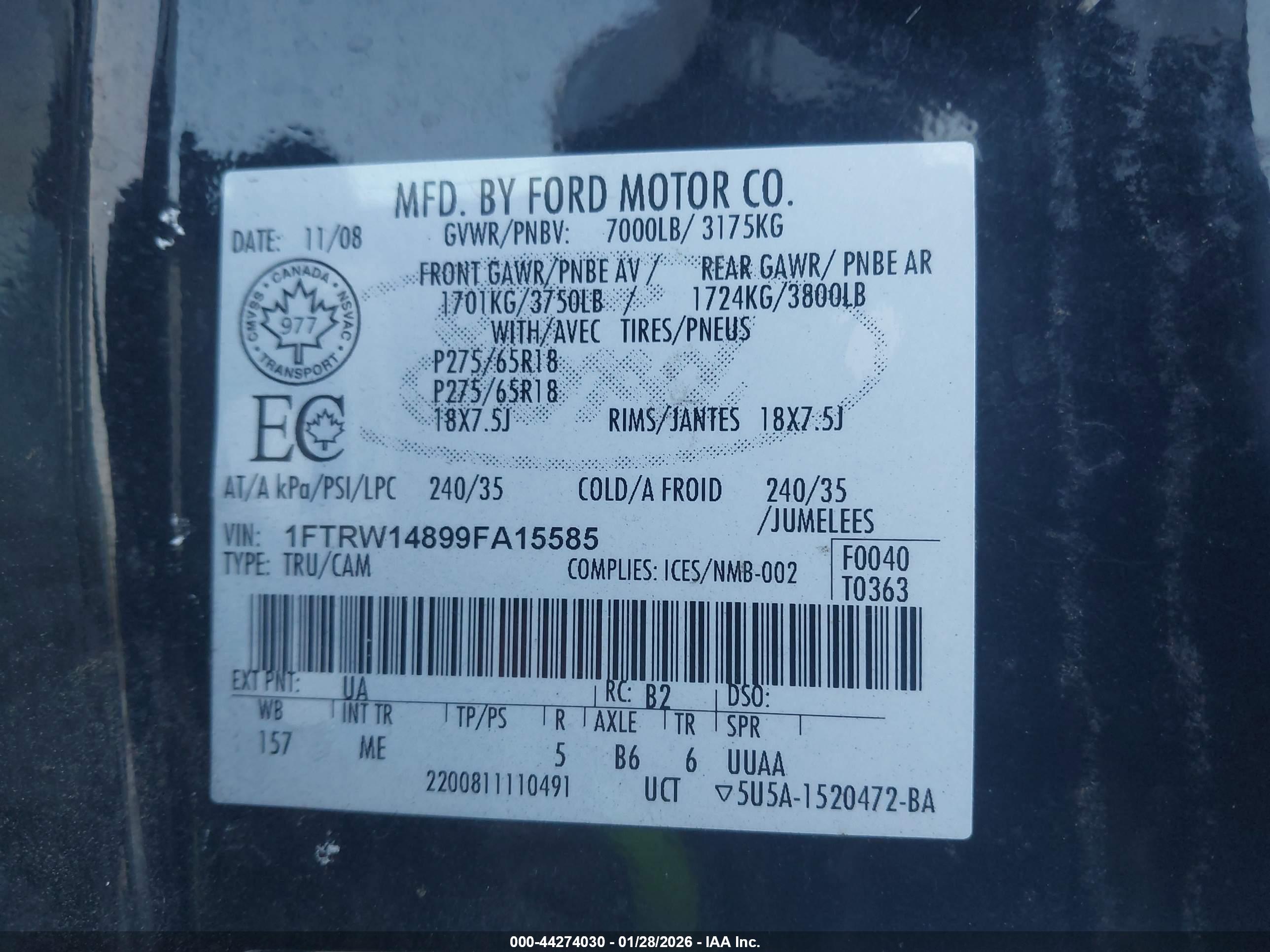 FORD F-150 image 9