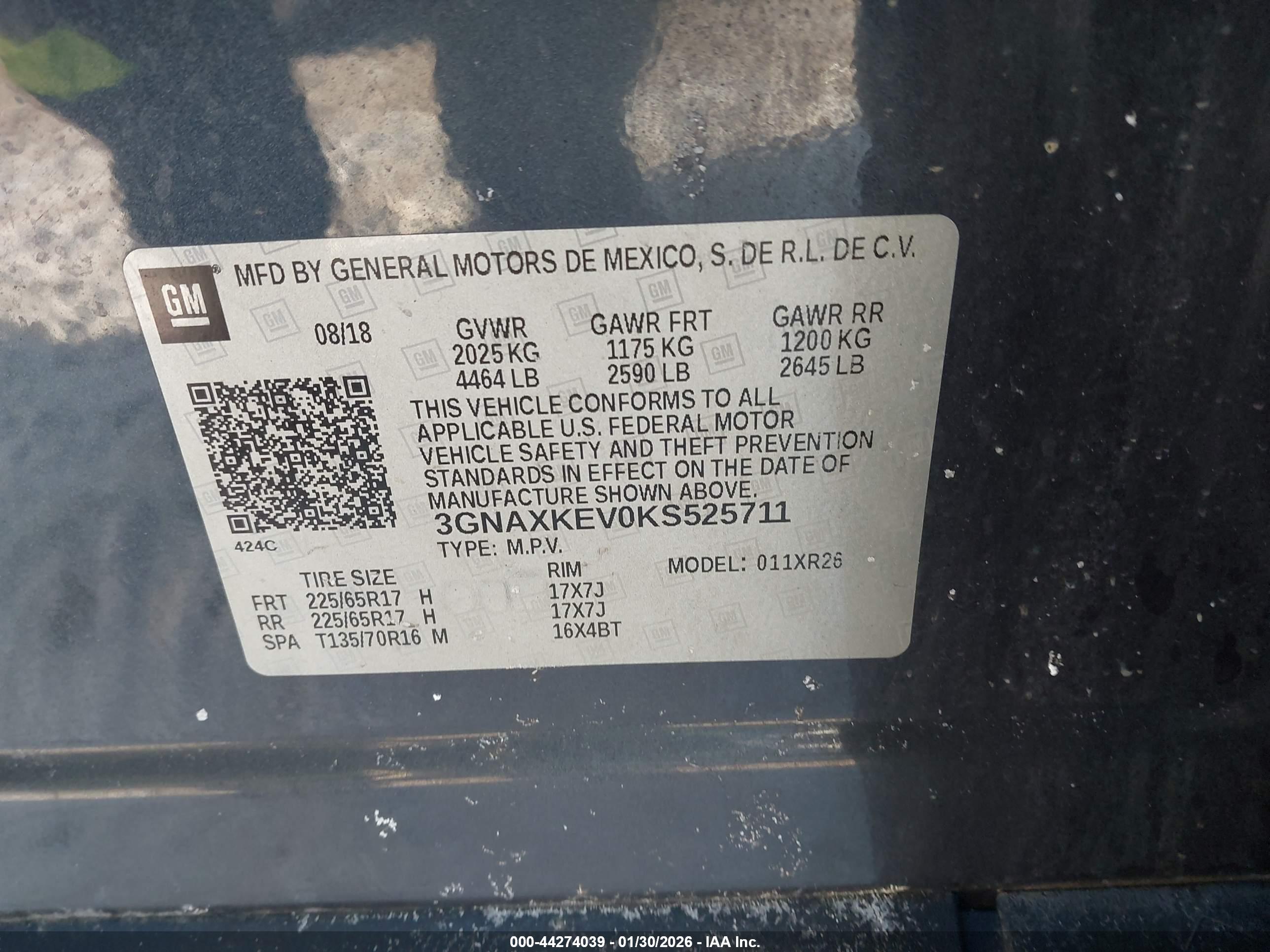 CHEVROLET EQUINOX image 9