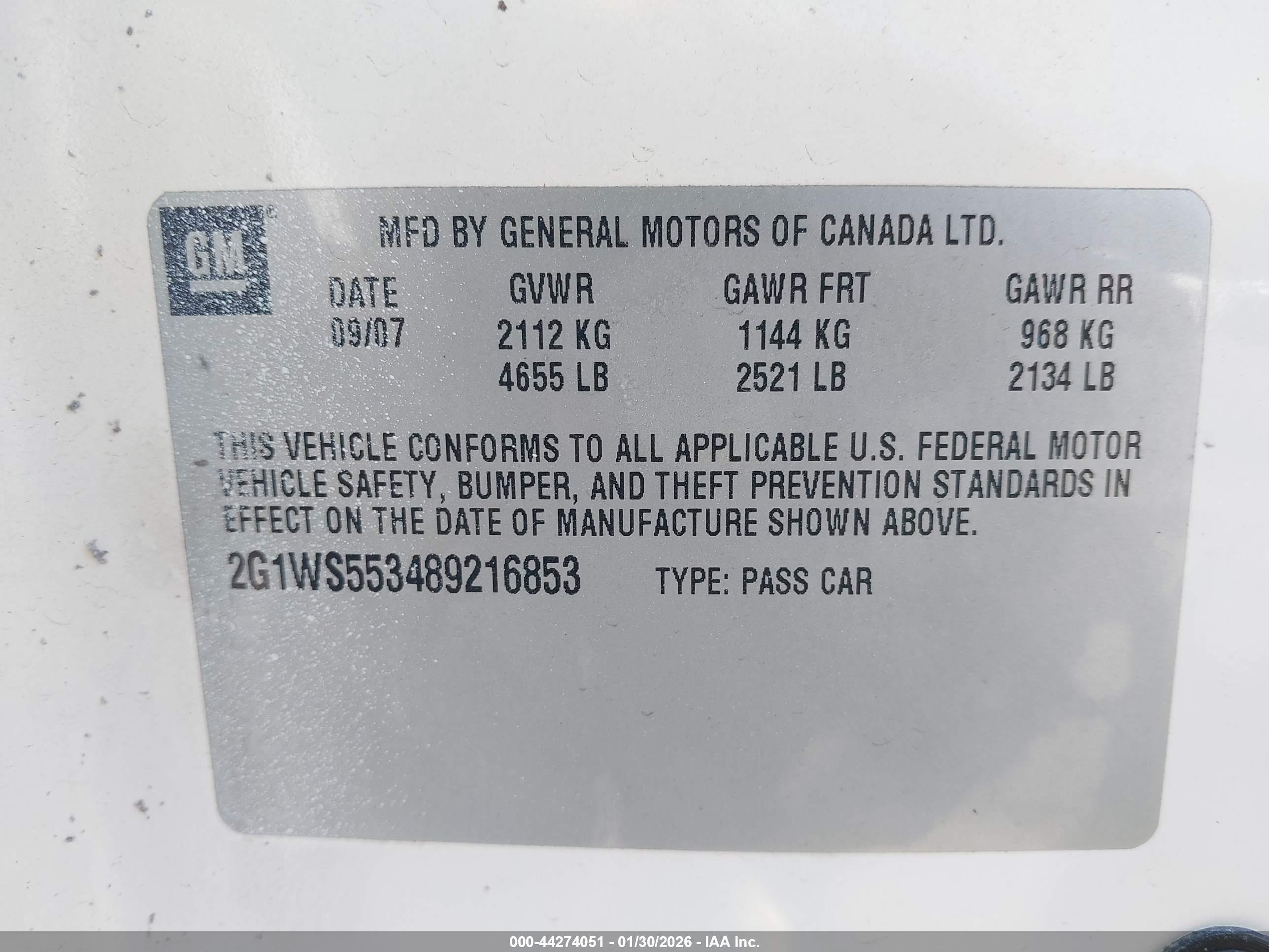 CHEVROLET IMPALA image 9