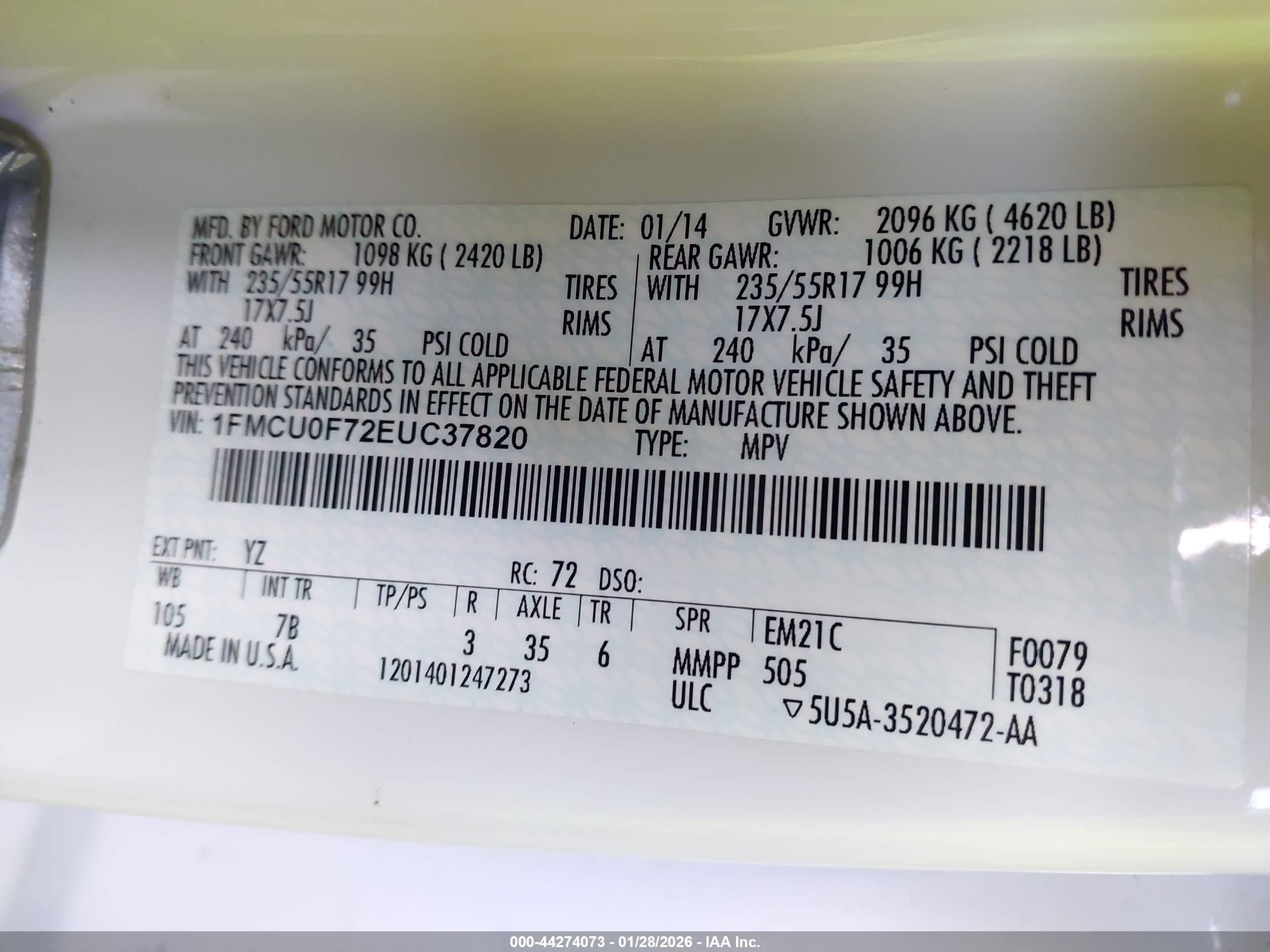 FORD ESCAPE image 9