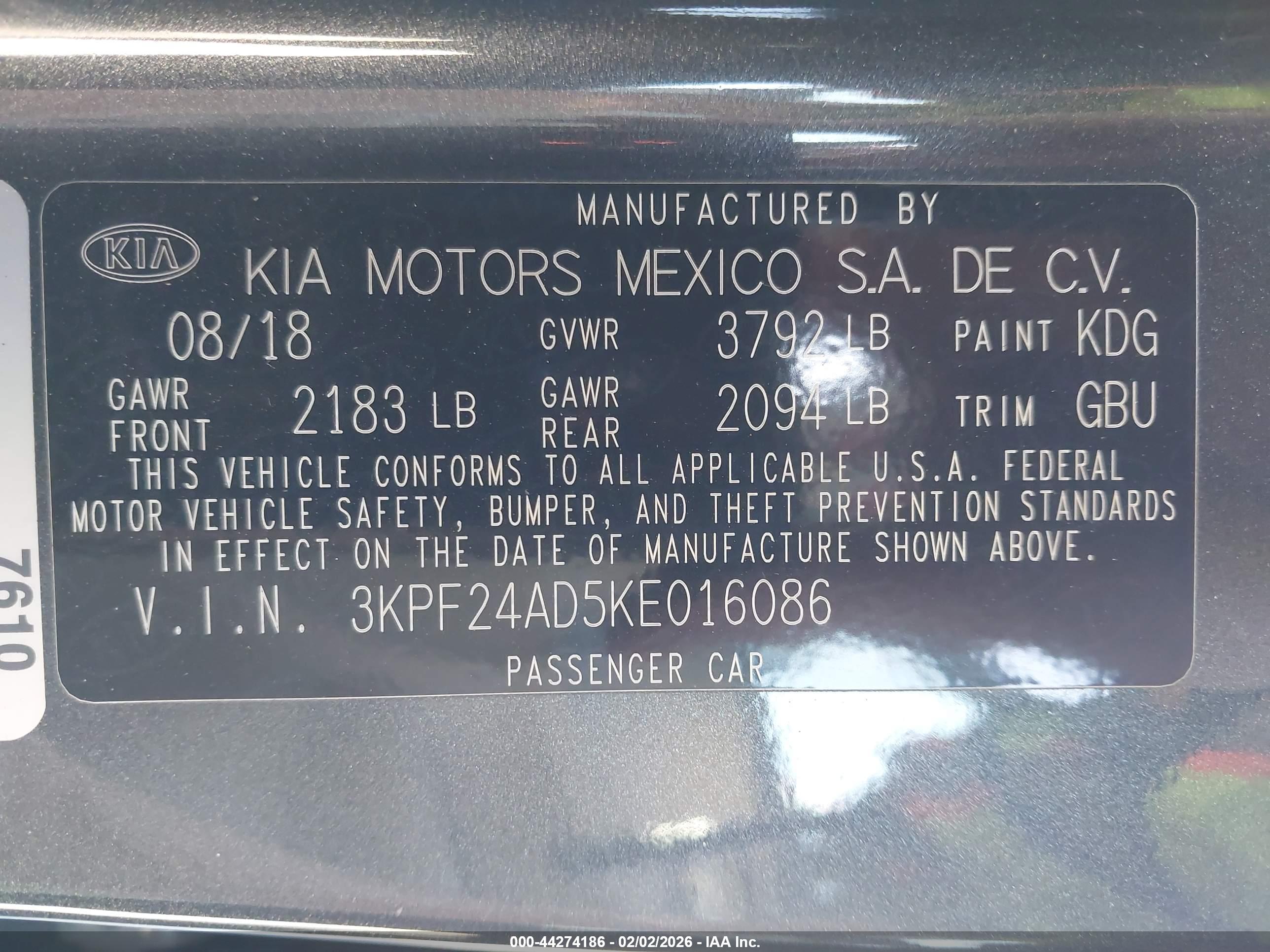 KIA FORTE image 9