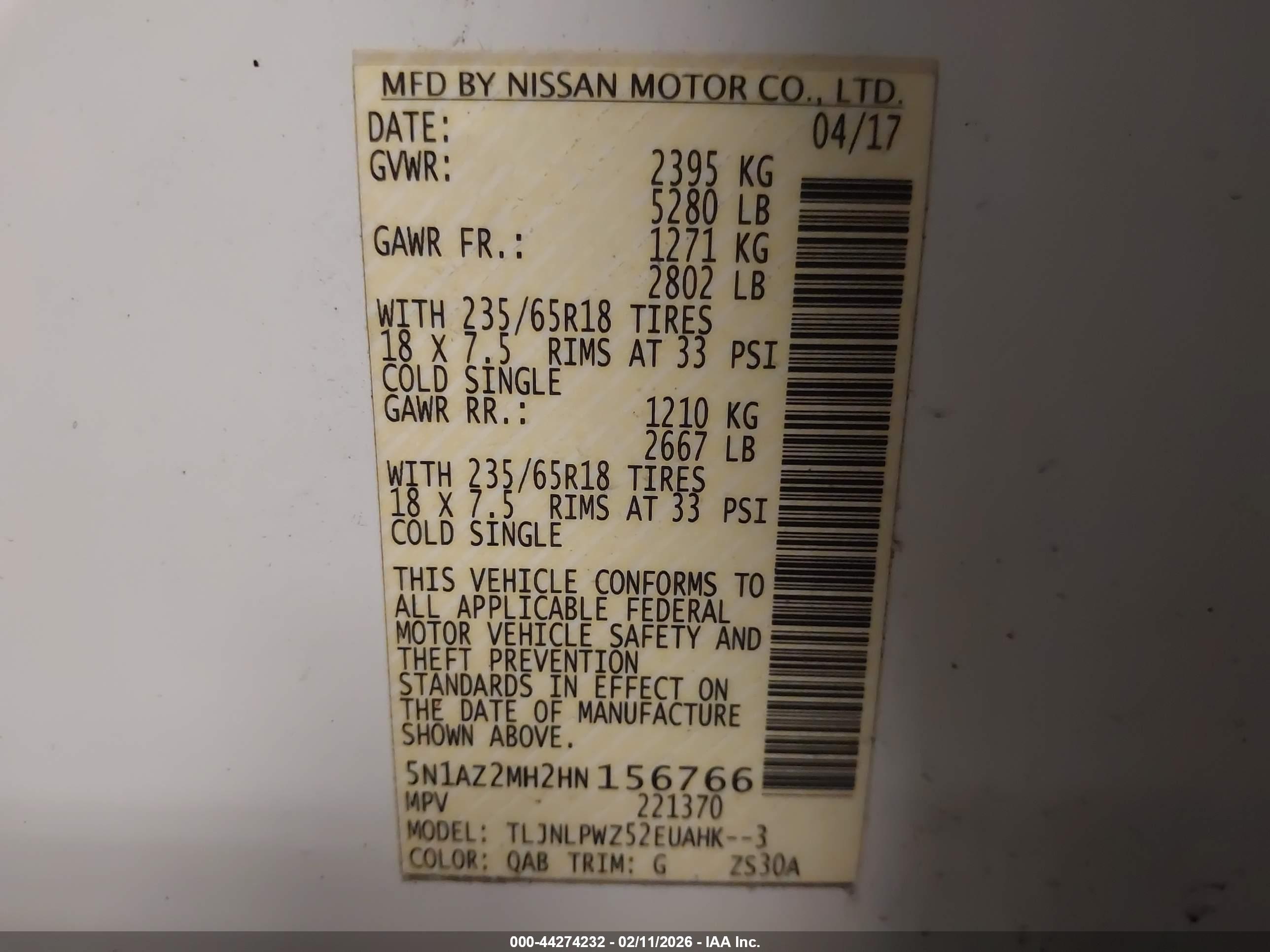 NISSAN MURANO image 9