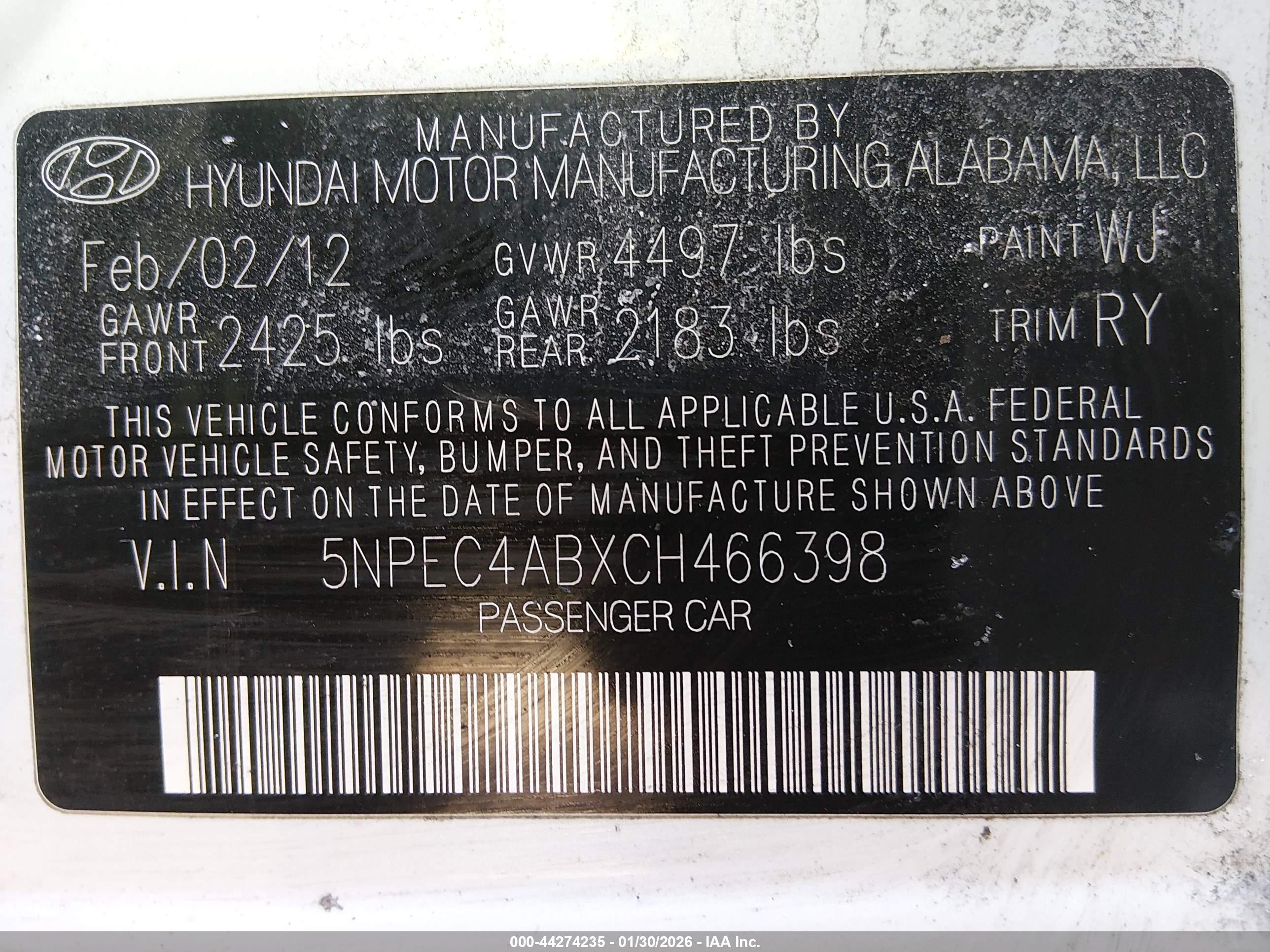 HYUNDAI SONATA image 9