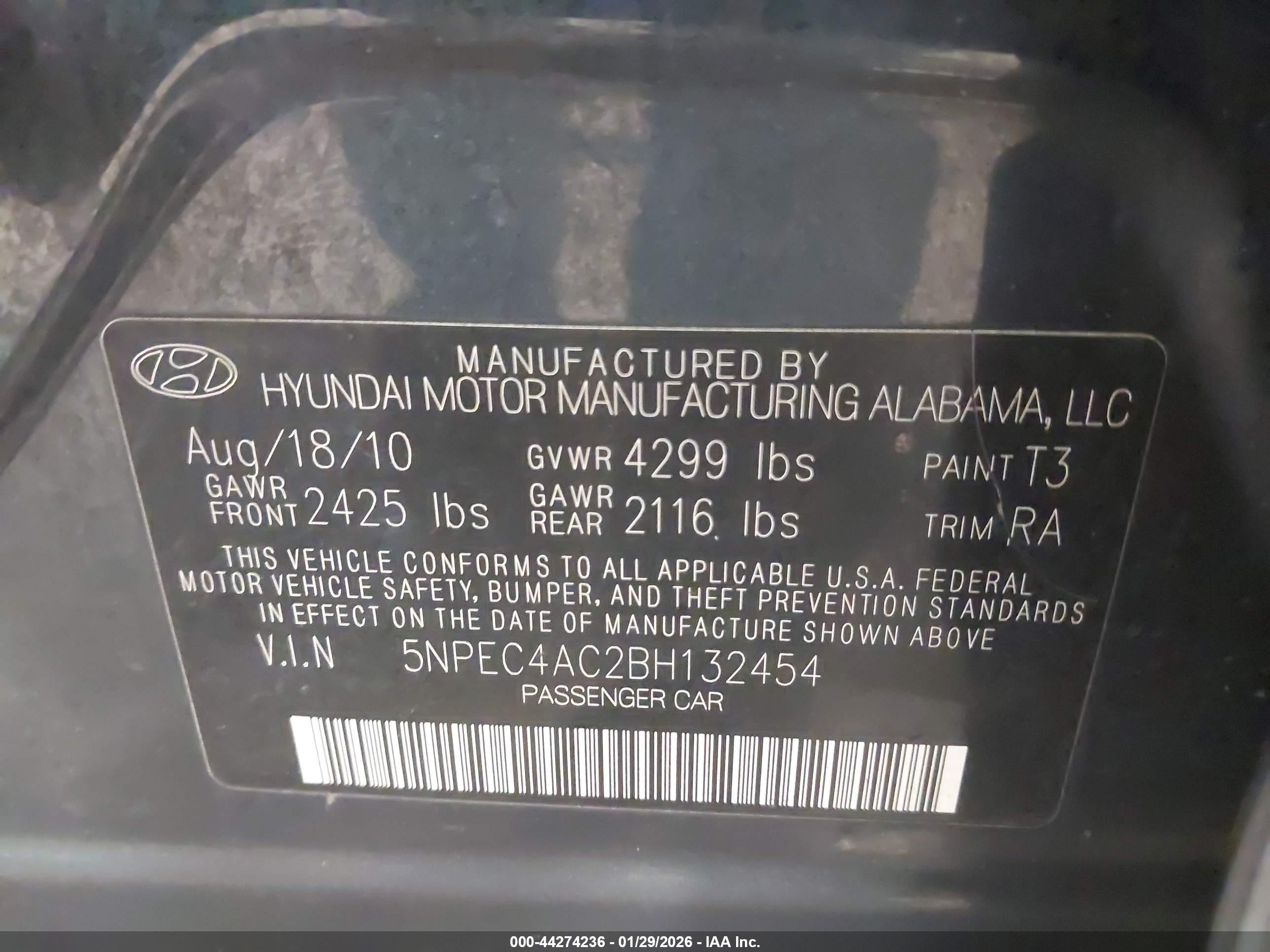 HYUNDAI SONATA image 9