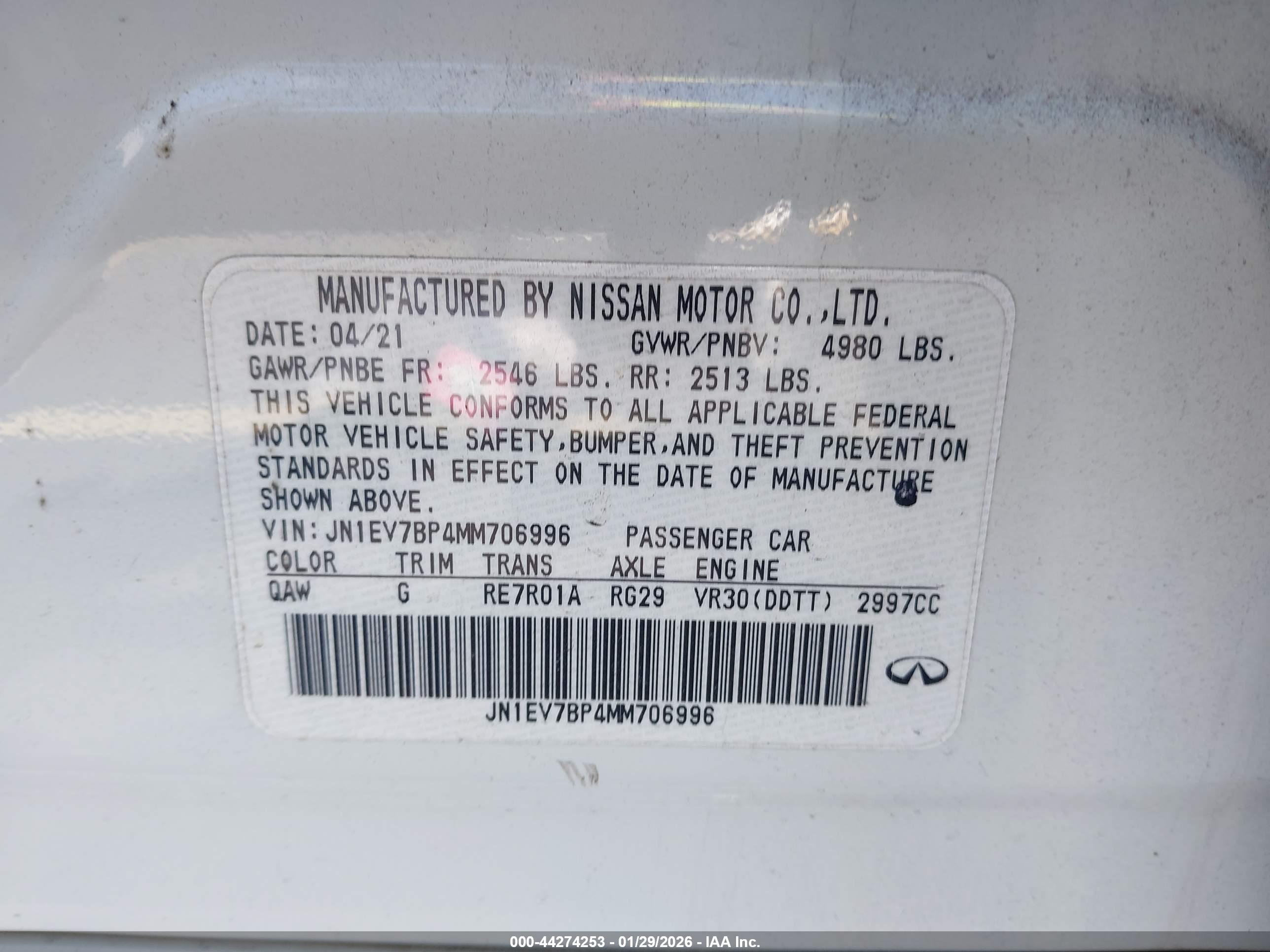 INFINITI Q50 image 9