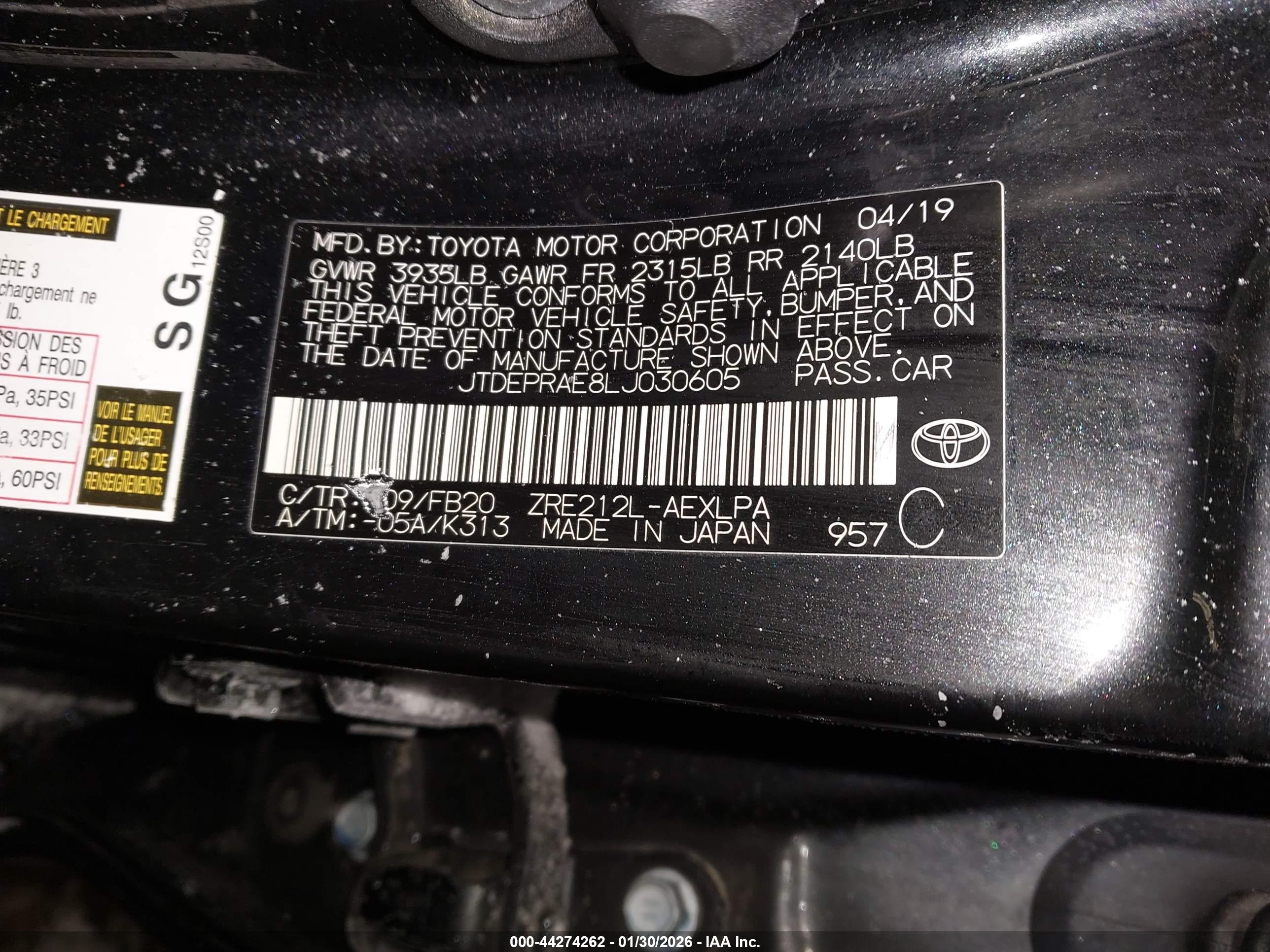 TOYOTA COROLLA image 9
