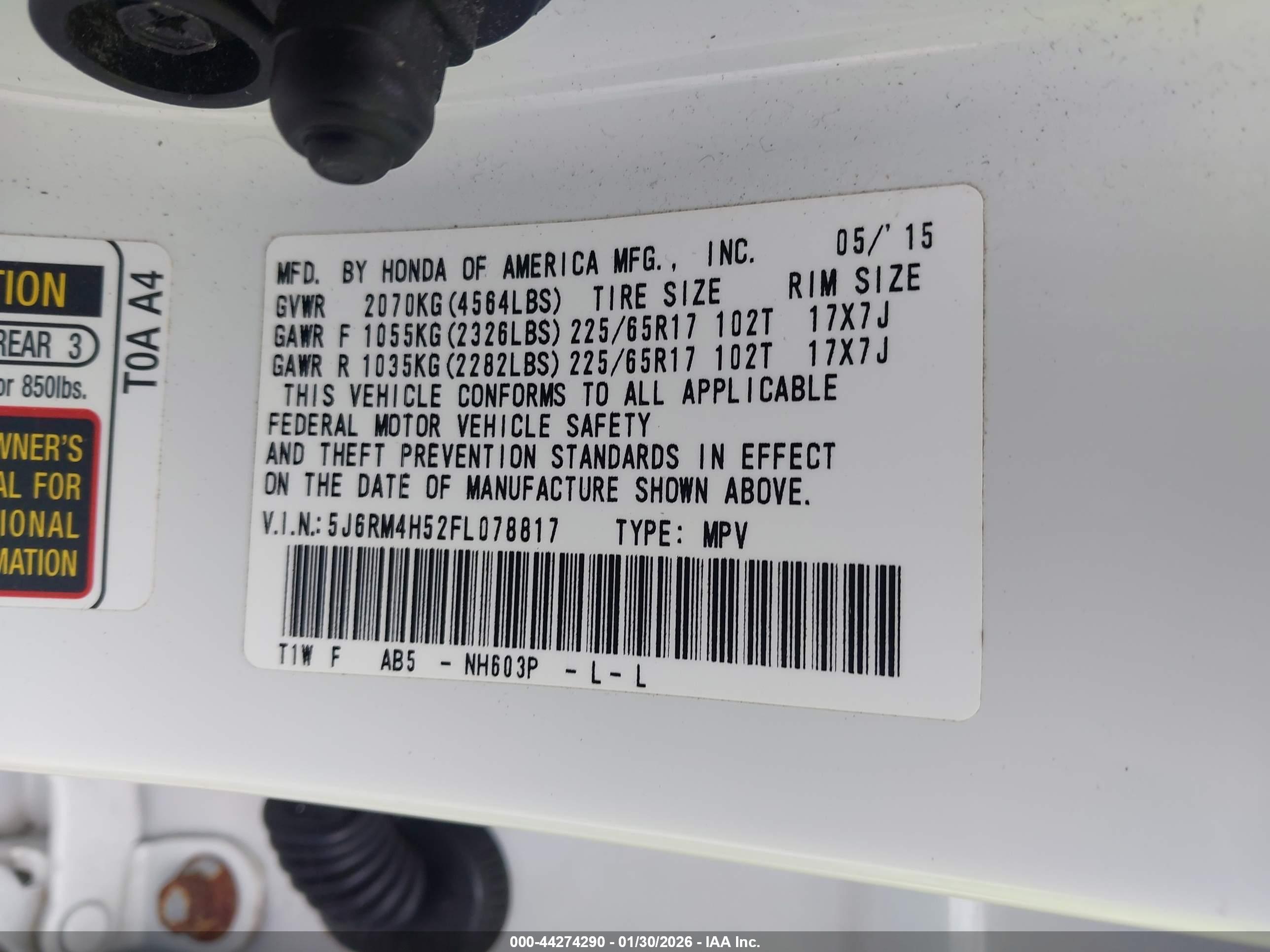 HONDA CR-V image 9