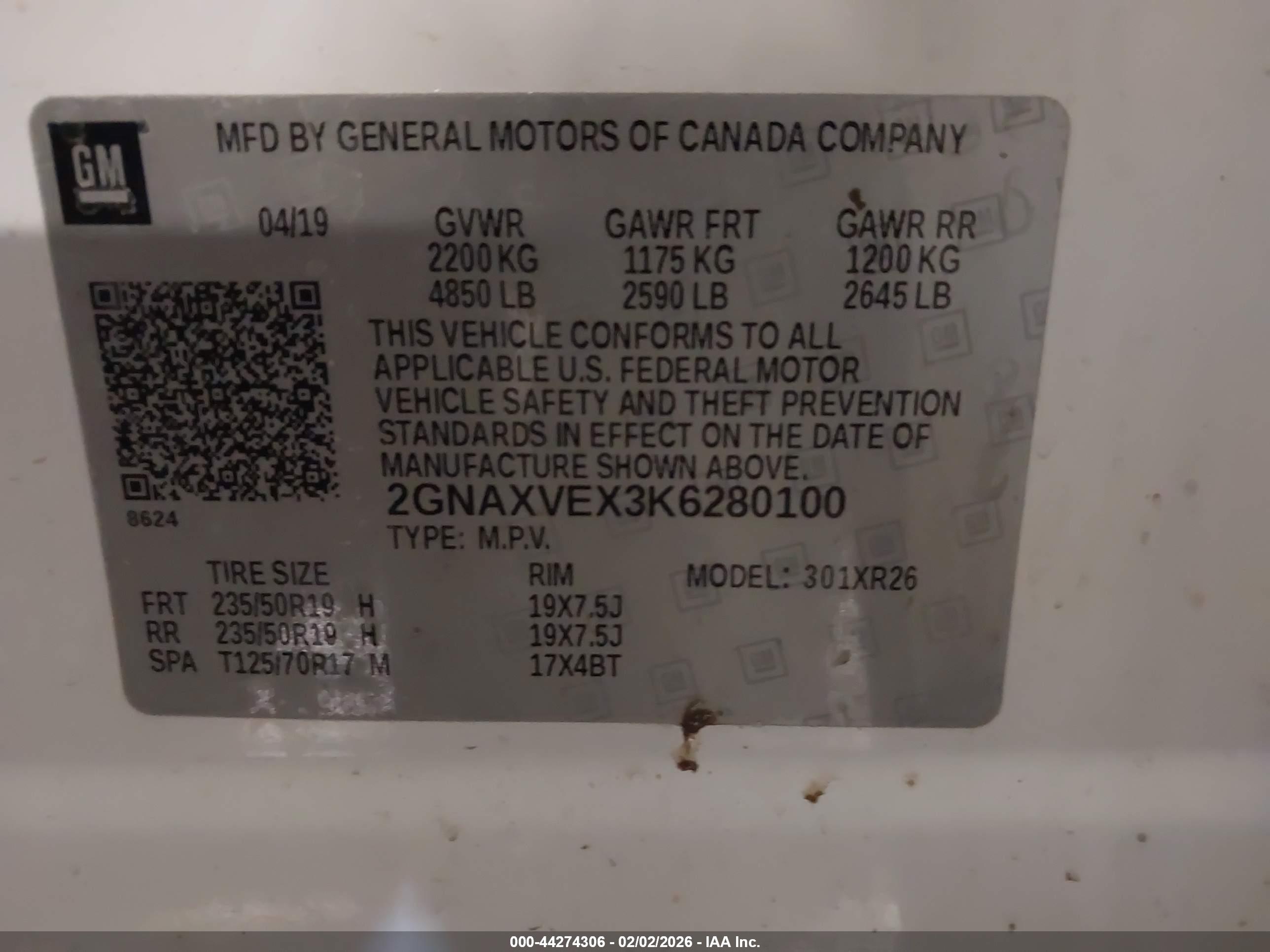 CHEVROLET EQUINOX image 9