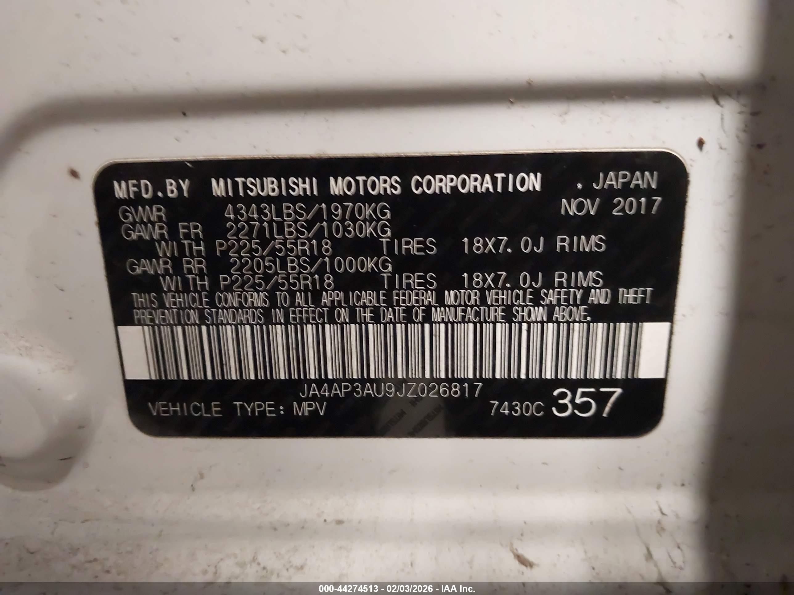 MITSUBISHI OUTLANDER image 9