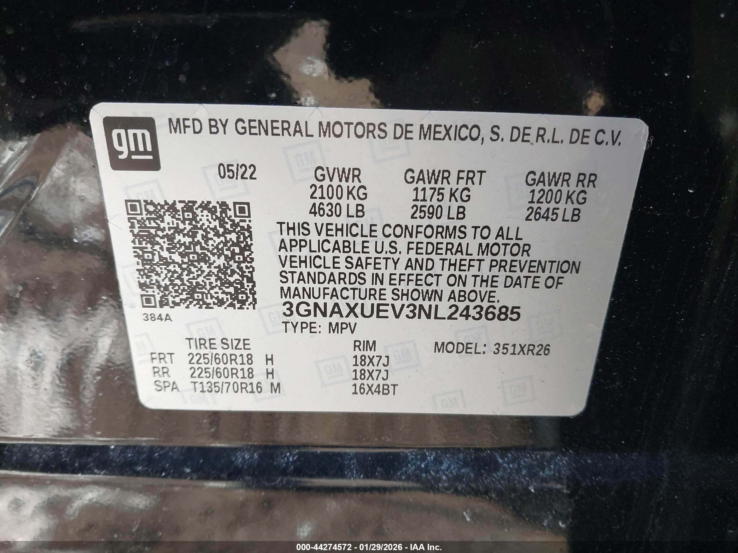 CHEVROLET EQUINOX image 9