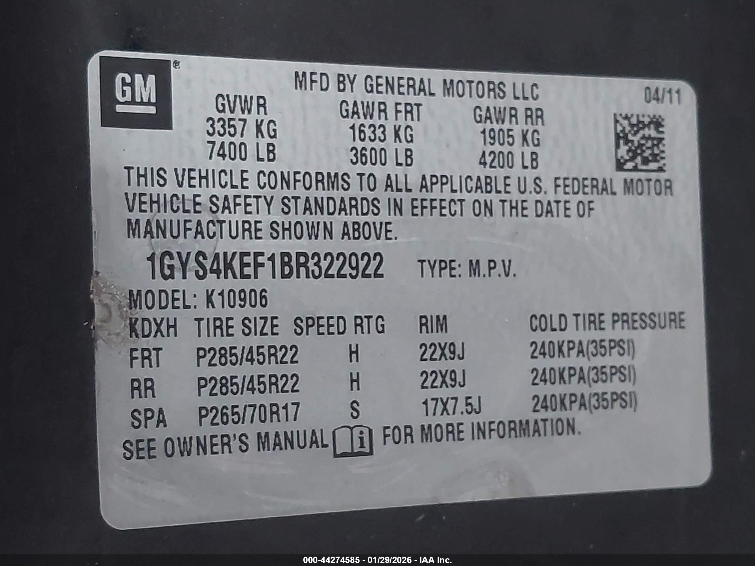 CADILLAC ESCALADE image 9