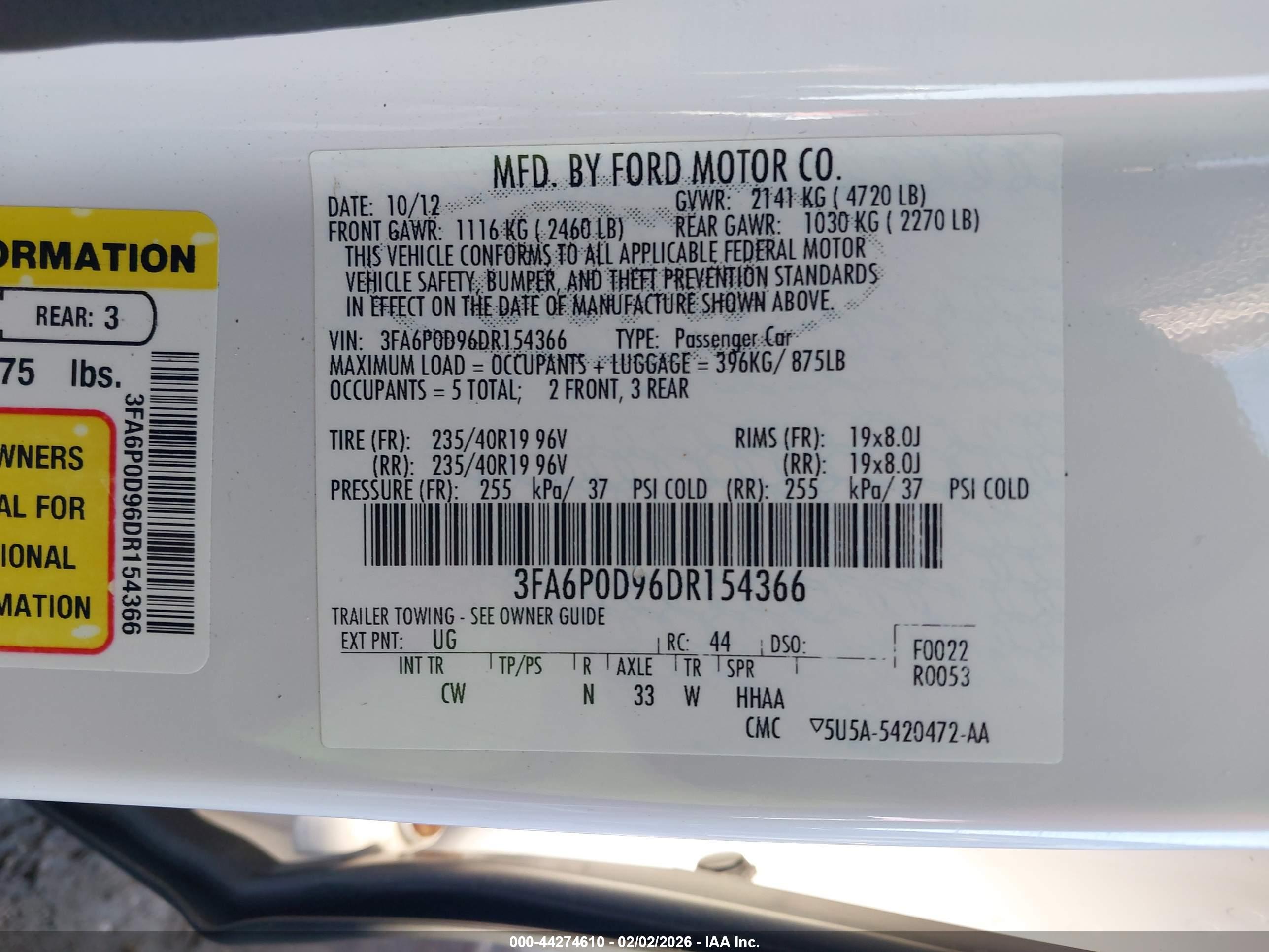 FORD FUSION image 9