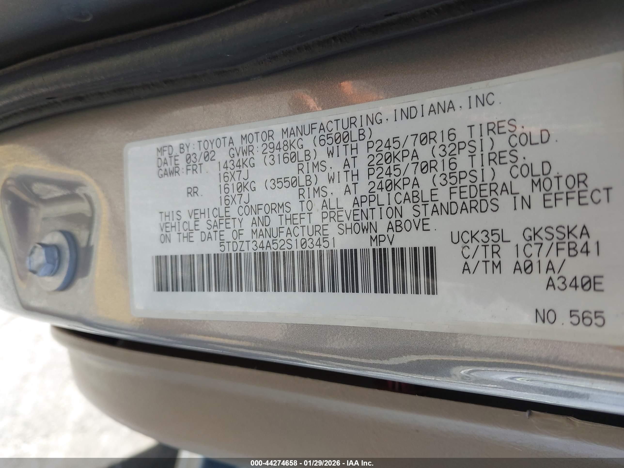 TOYOTA SEQUOIA image 9