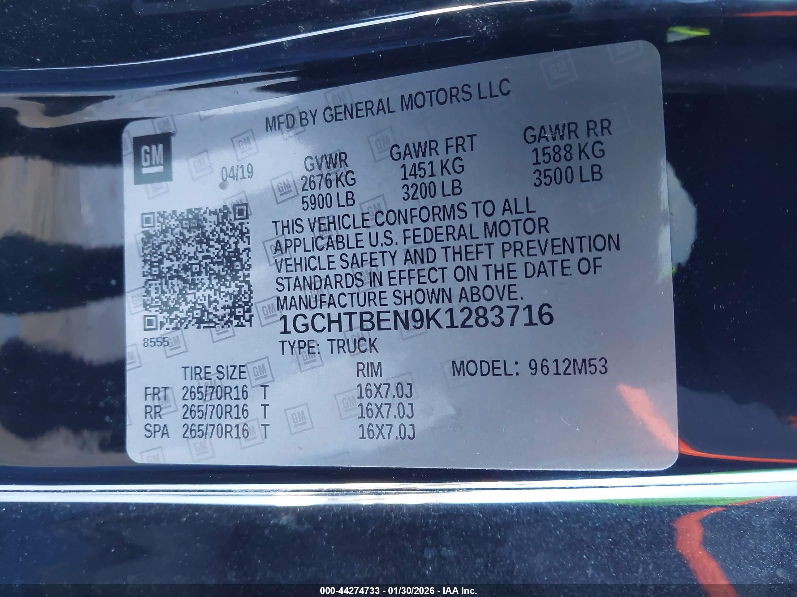 CHEVROLET COLORADO image 9