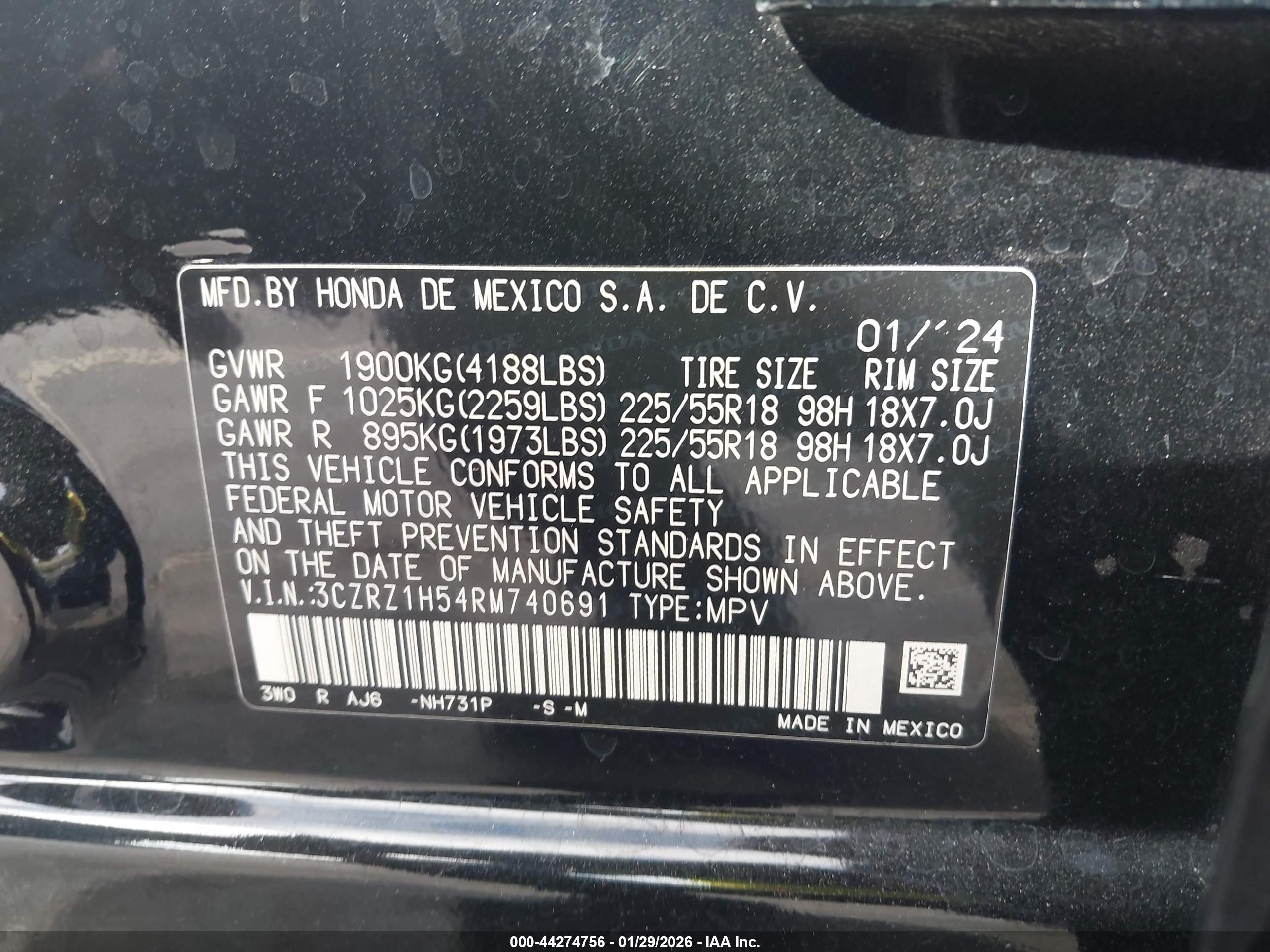 HONDA HR-V image 9