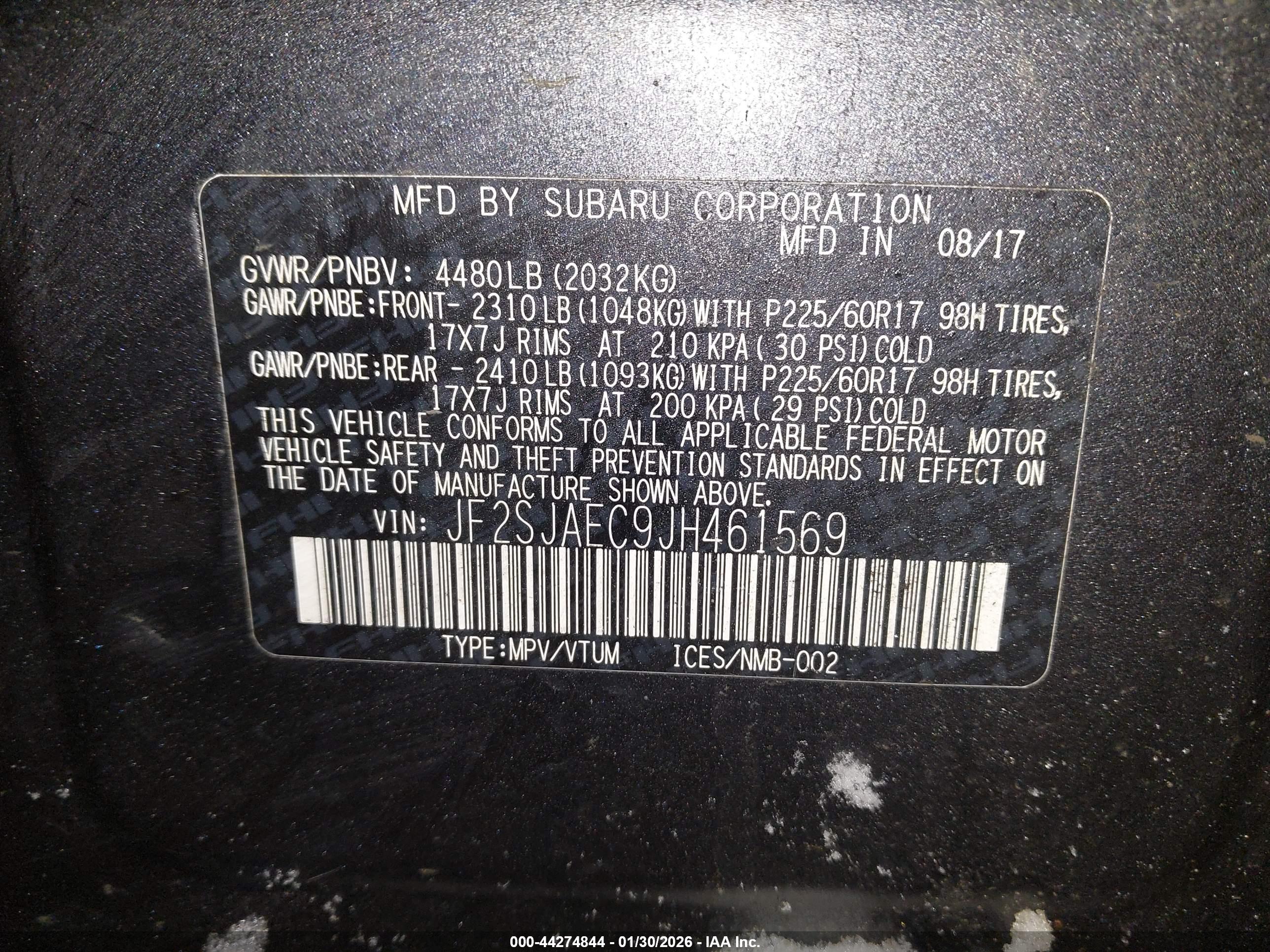 SUBARU FORESTER image 9